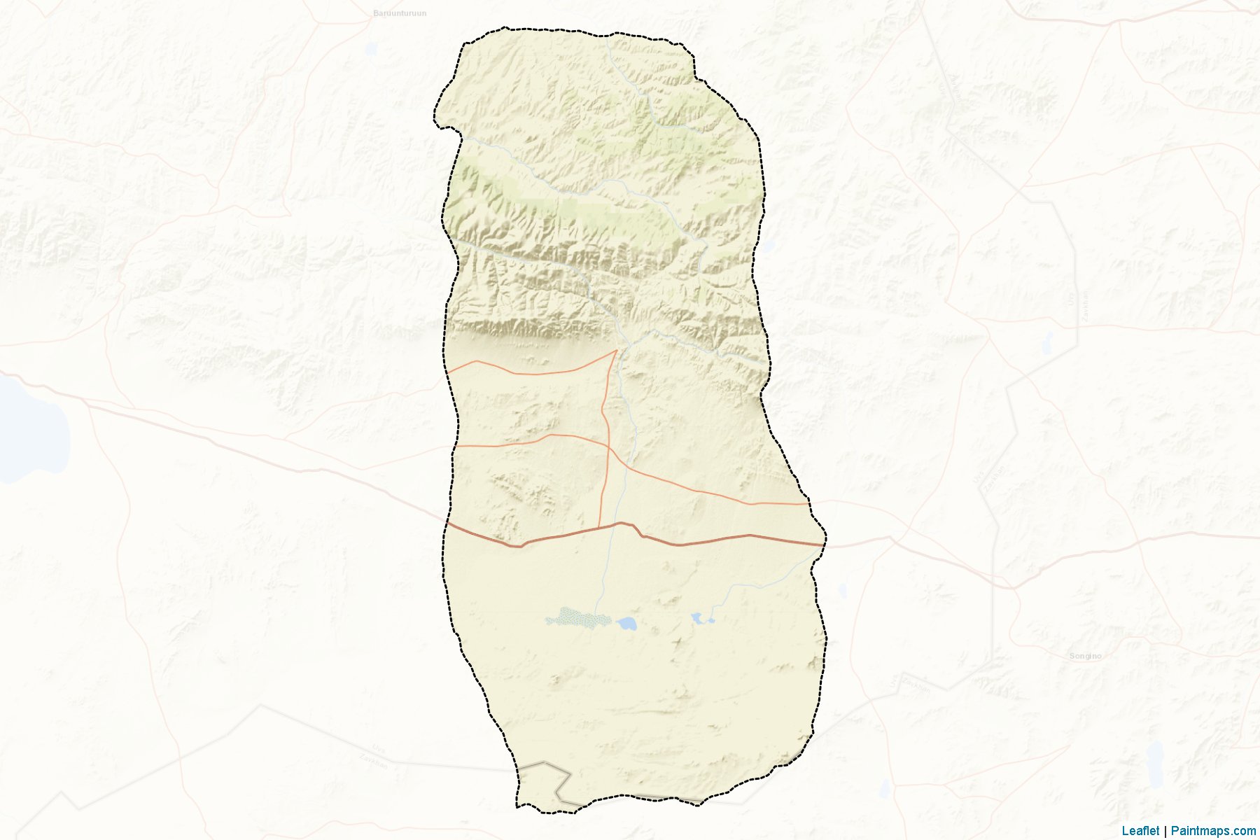 Muestras de recorte de mapas O'ndorxangai (Uvs)-2