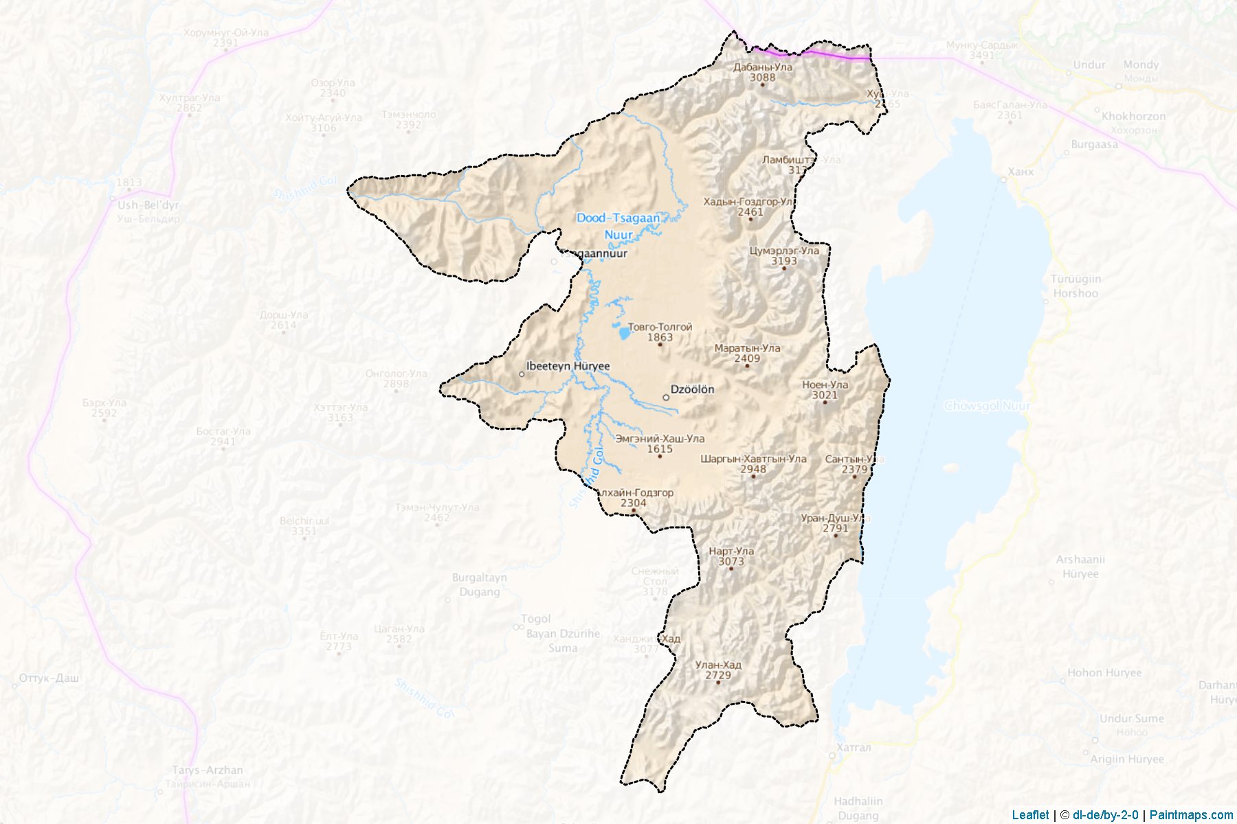 Renchinlhumbe (Hovsgol) Map Cropping Samples-1