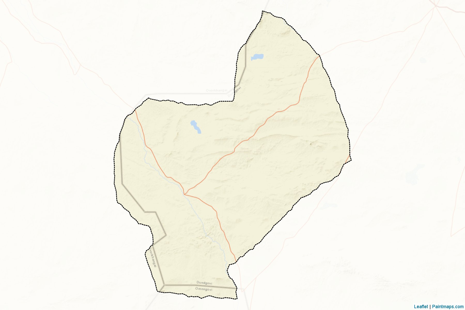 Muestras de recorte de mapas Saixan-Ovoo (Dundgovi)-2