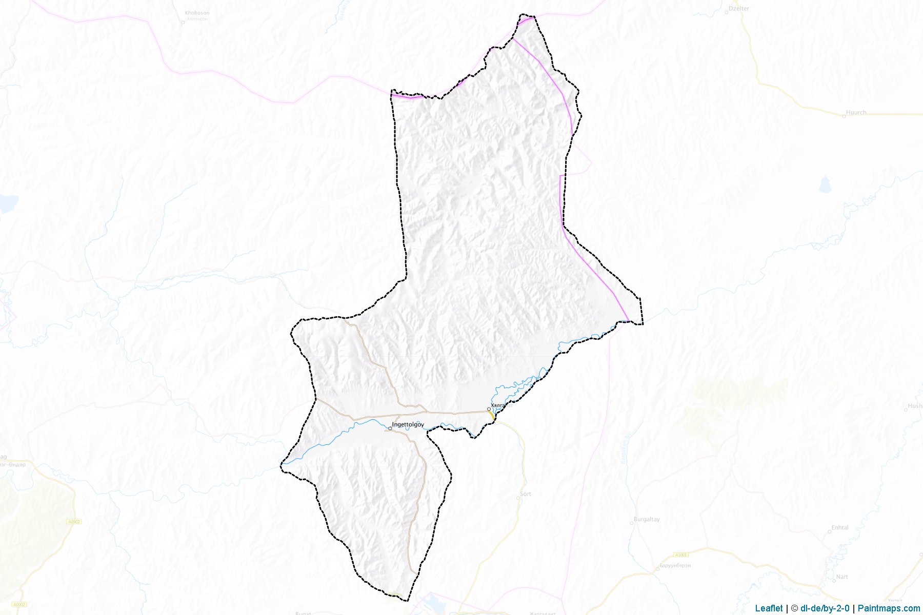 Selenge (Bulgan) Map Cropping Samples-1