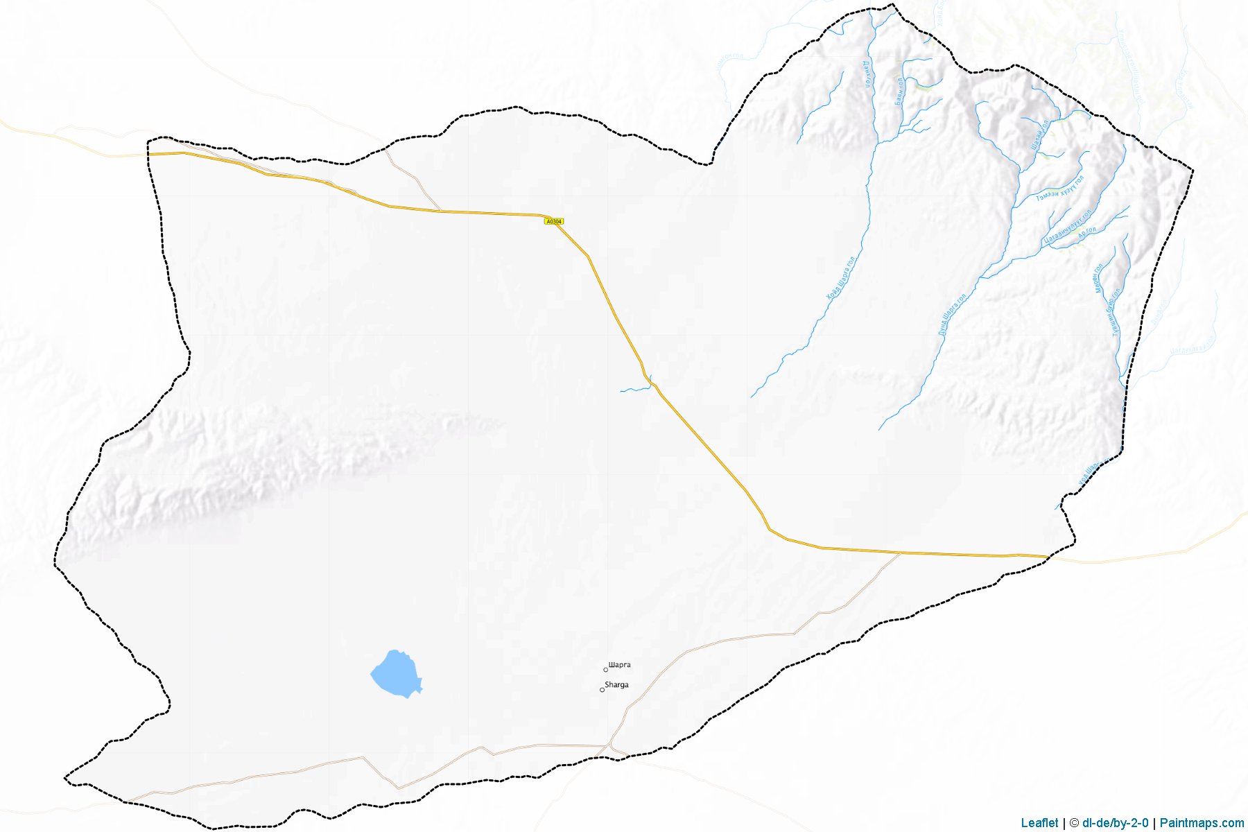 Sharga (Govi-Altay) Map Cropping Samples-1