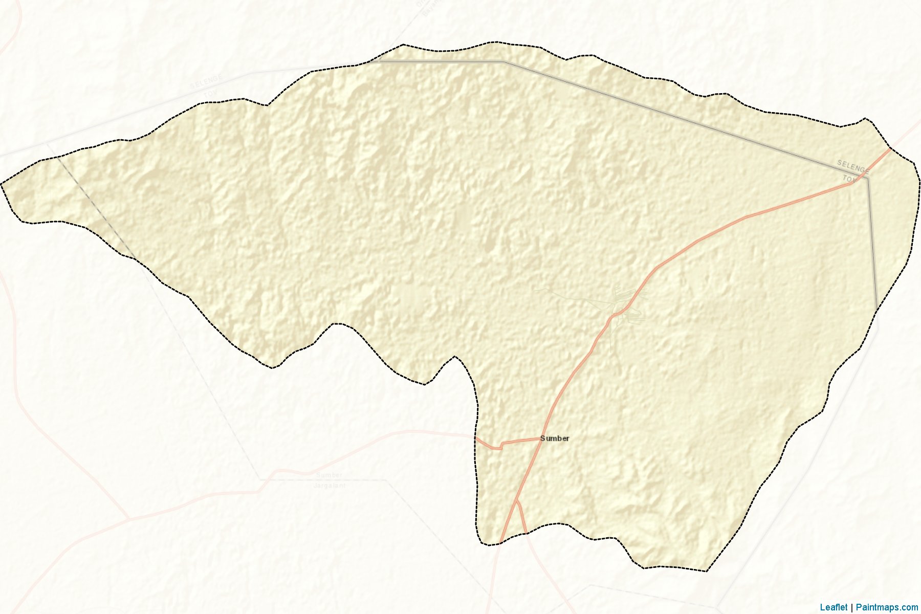 Muestras de recorte de mapas Su'mber (Töv)-2