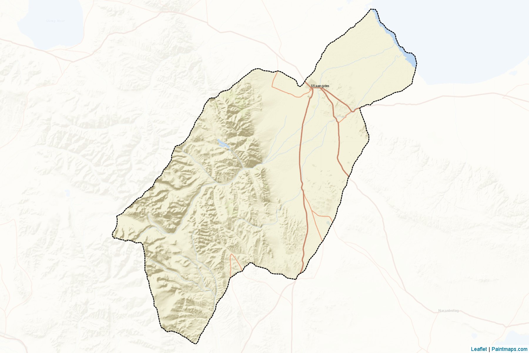 Tarialin (Uvs) Map Cropping Samples-2