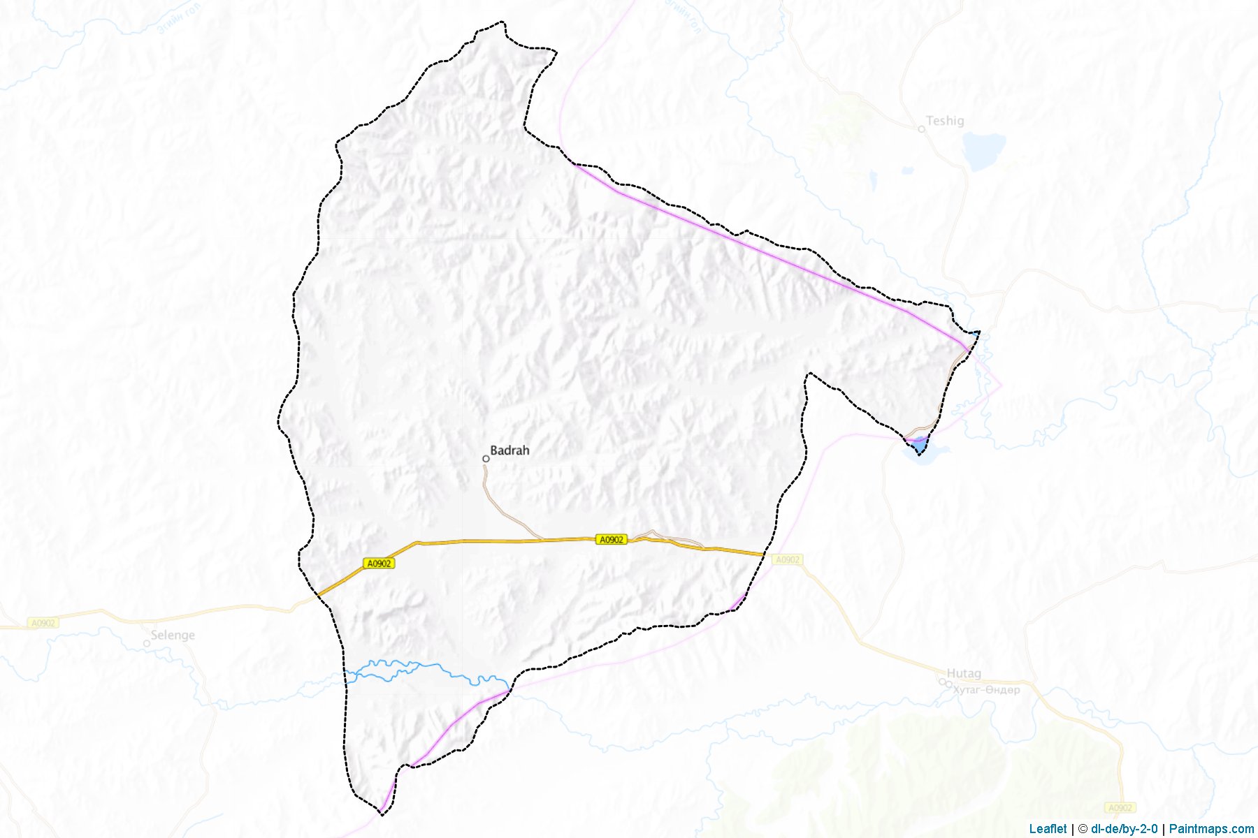 Tarialan (Hovsgol) Map Cropping Samples-1