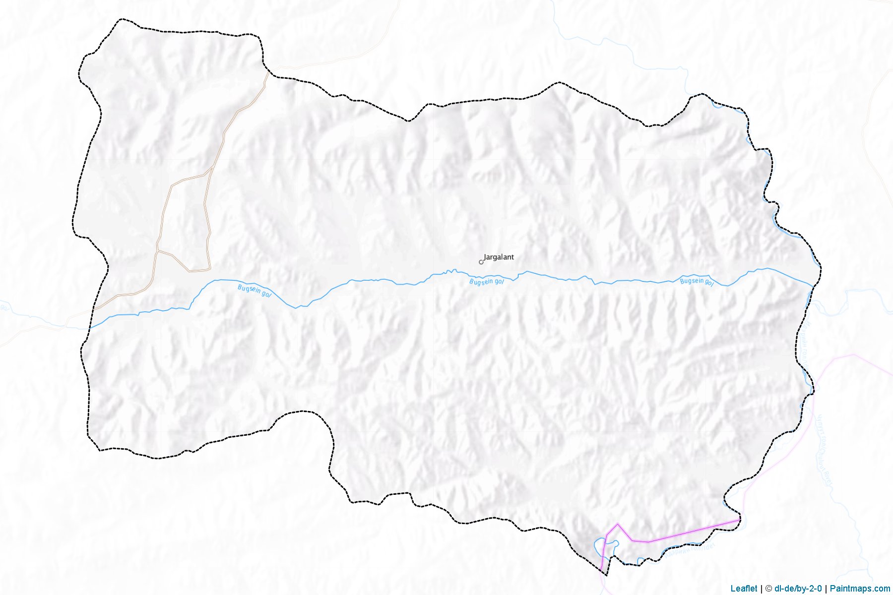 Muestras de recorte de mapas To'morbulag (Hövsgöl)-1