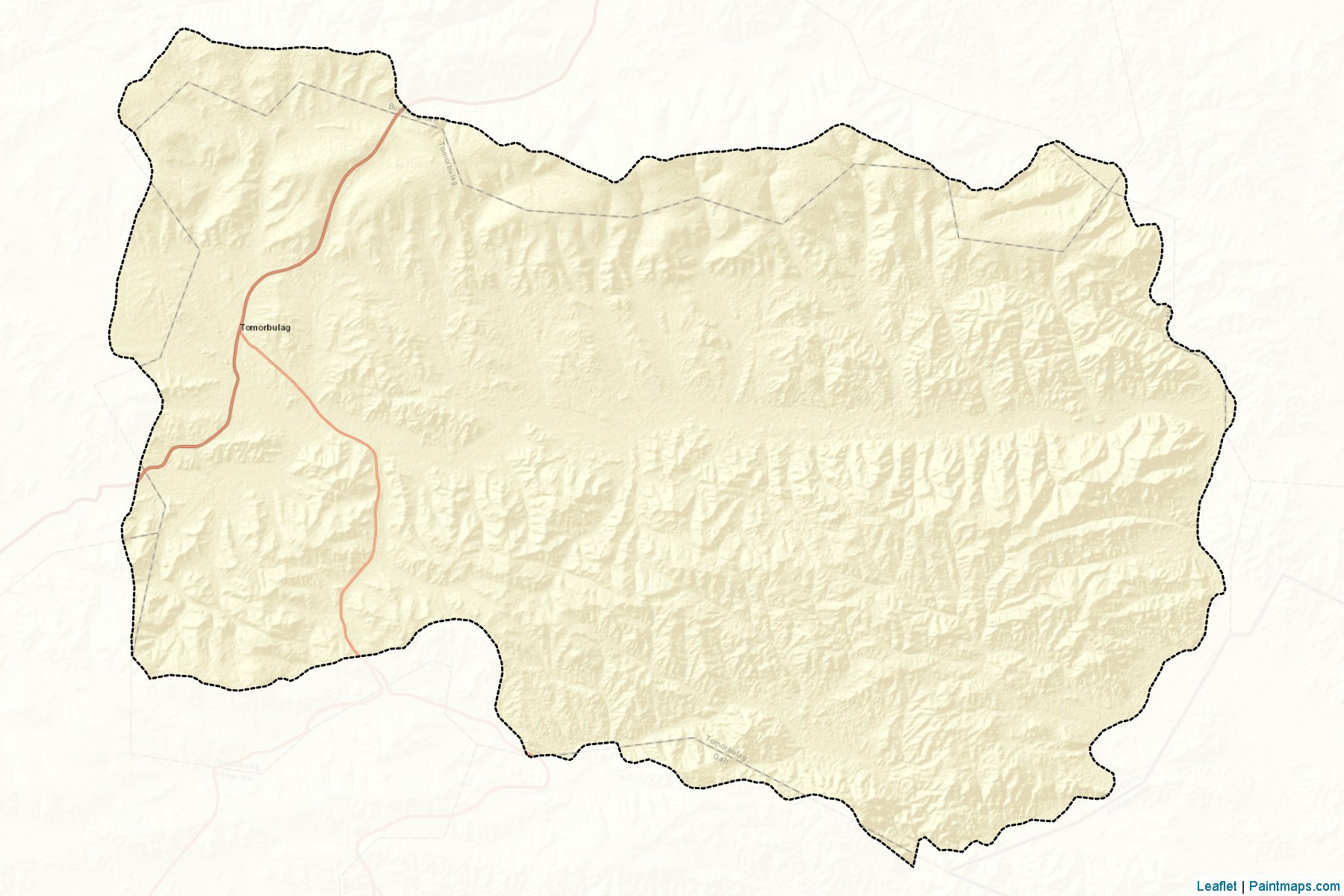 Muestras de recorte de mapas To'morbulag (Hövsgöl)-2