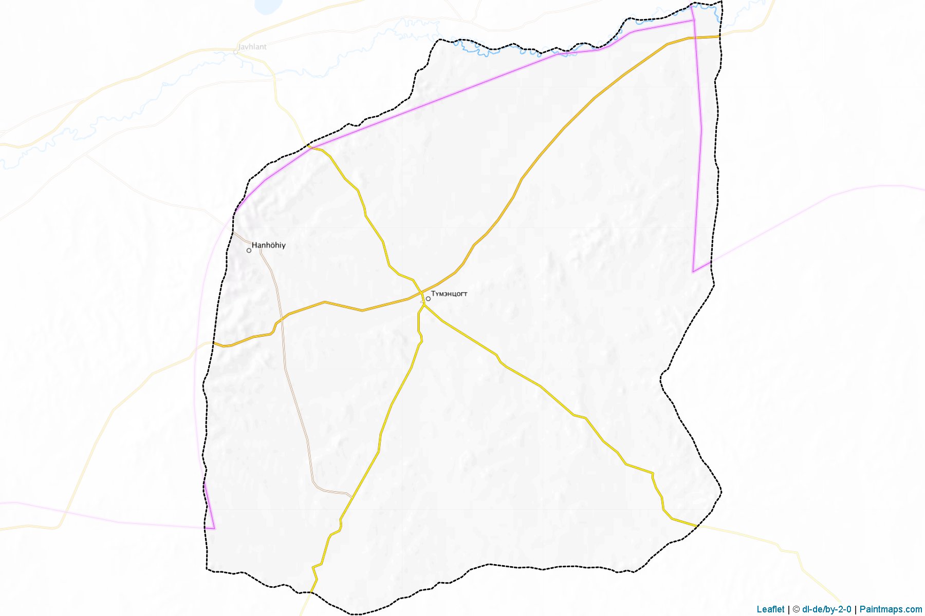 Tumentsogt (Suhbaatar) Map Cropping Samples-1