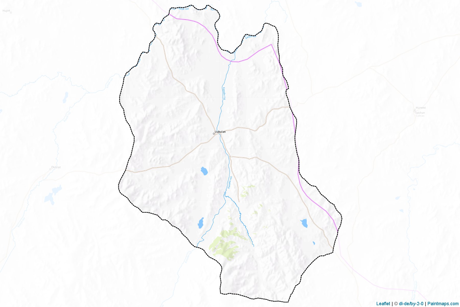 Muestras de recorte de mapas Xairxan (Arhangay)-1