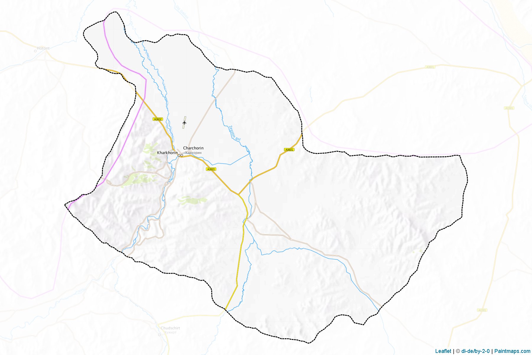 Harhorin (Ovorhangay) Map Cropping Samples-1