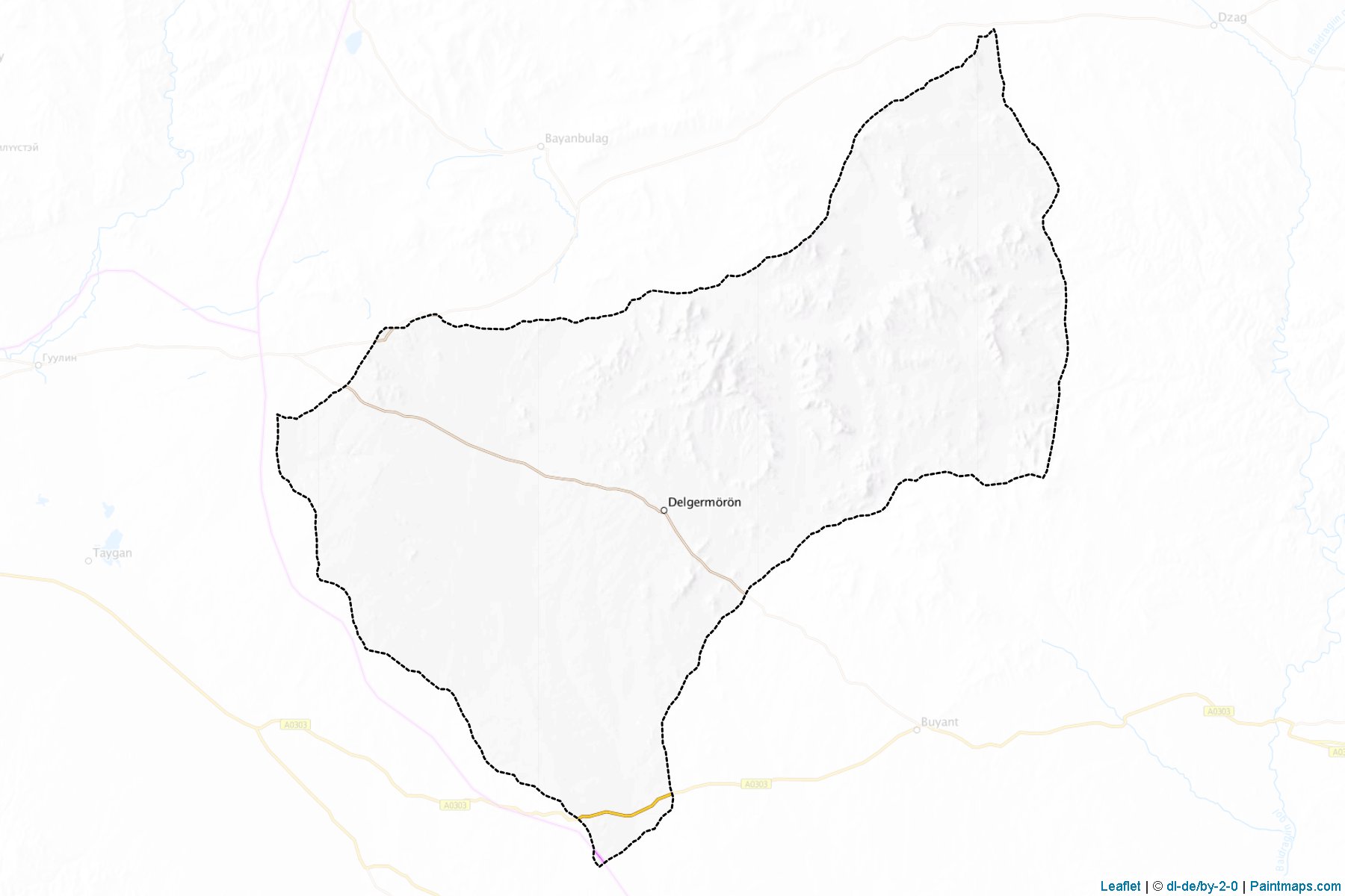 Hureemaral (Bayanhongor) Map Cropping Samples-1