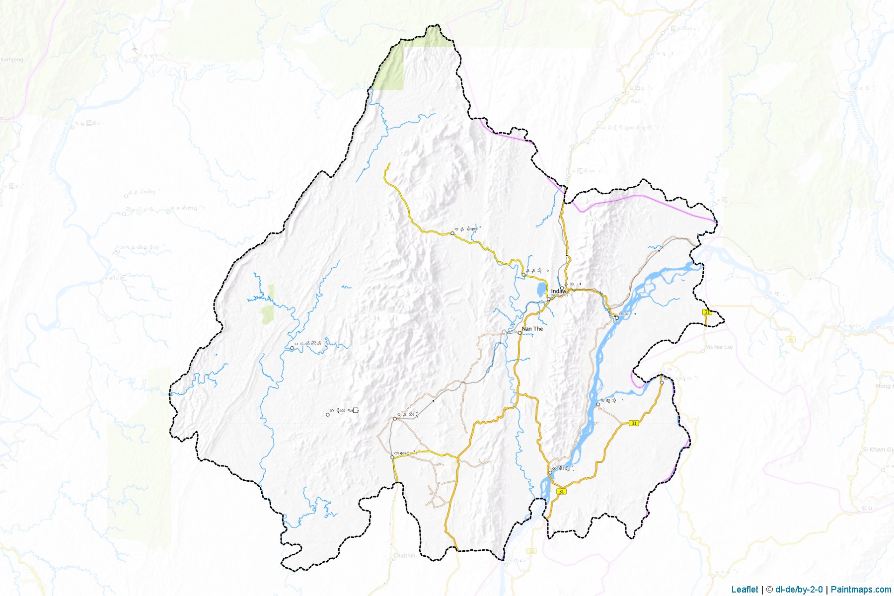 Katha (Sagaing) Map Cropping Samples-1