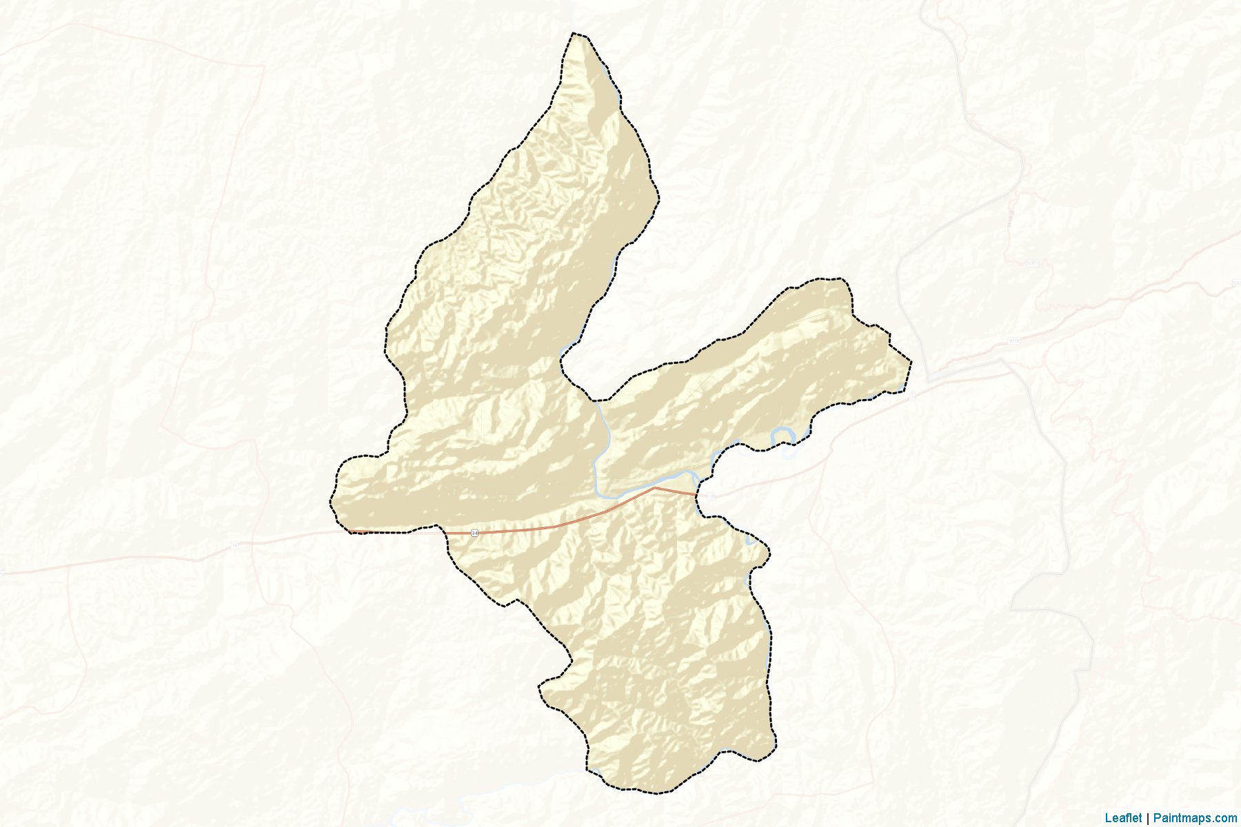 Kunlong (Shan State) Map Cropping Samples-2