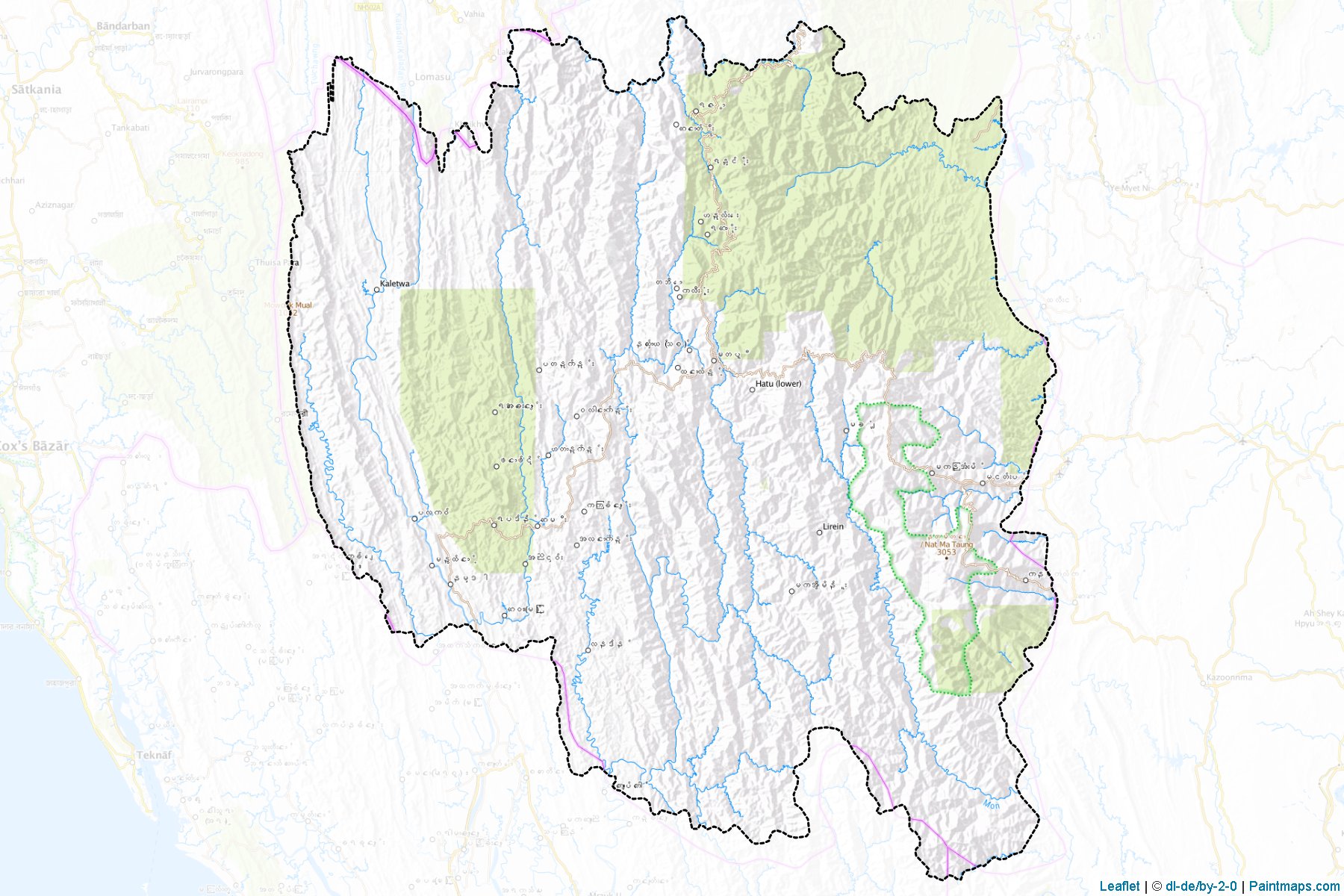 Mindat (Chin State) Map Cropping Samples-1