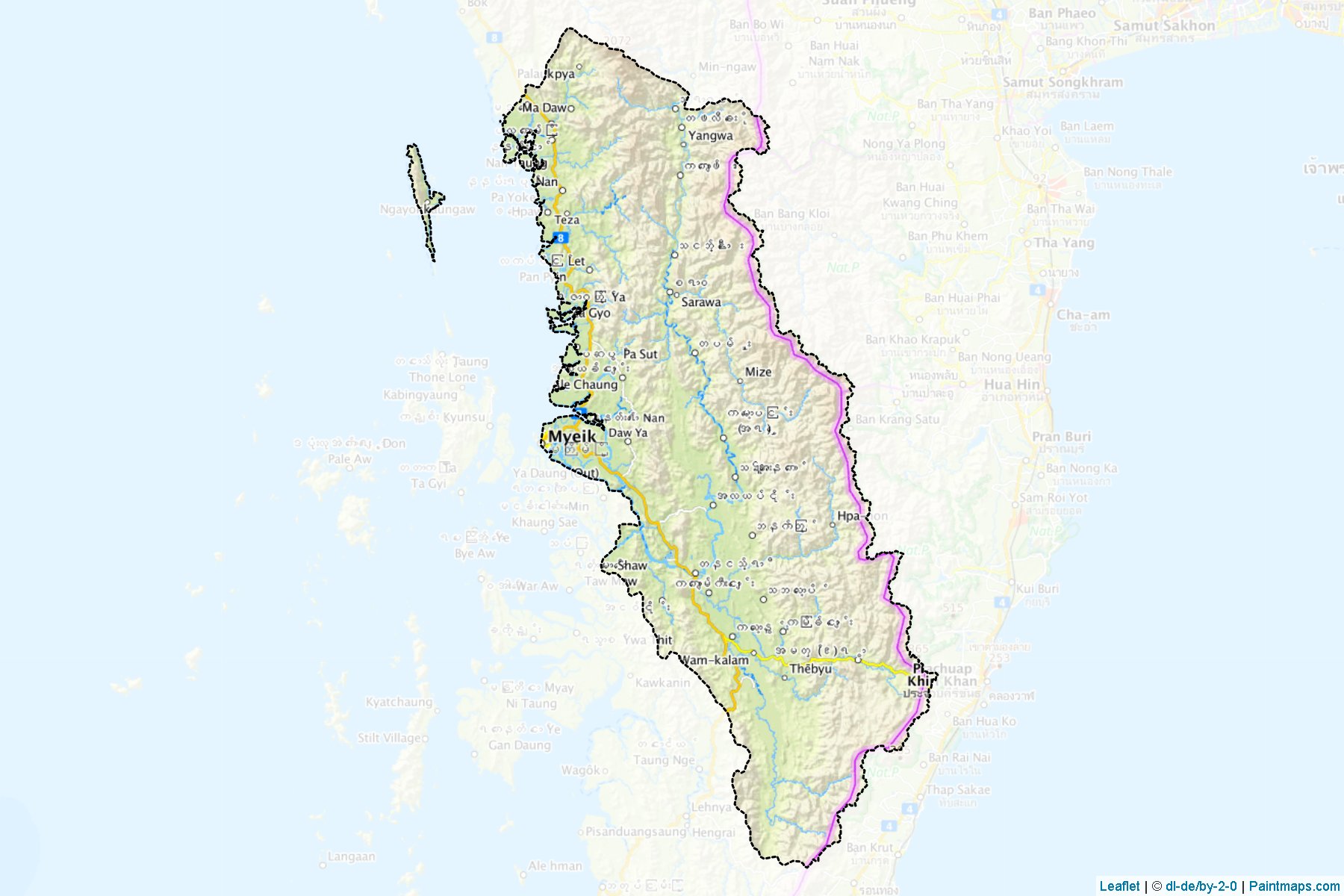 Myeik (Tenasserim) Map Cropping Samples-1