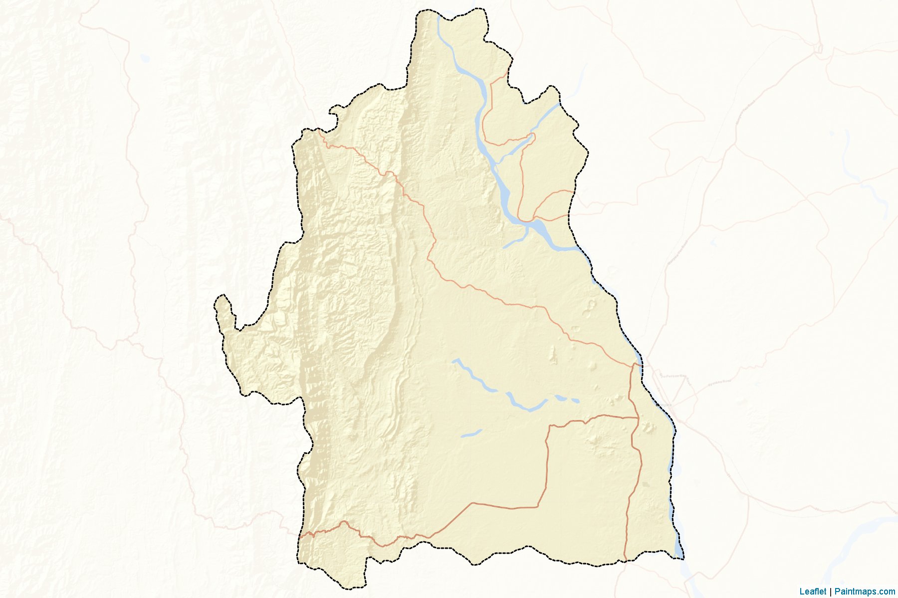 Yinmabin (Sagaing) Map Cropping Samples-2