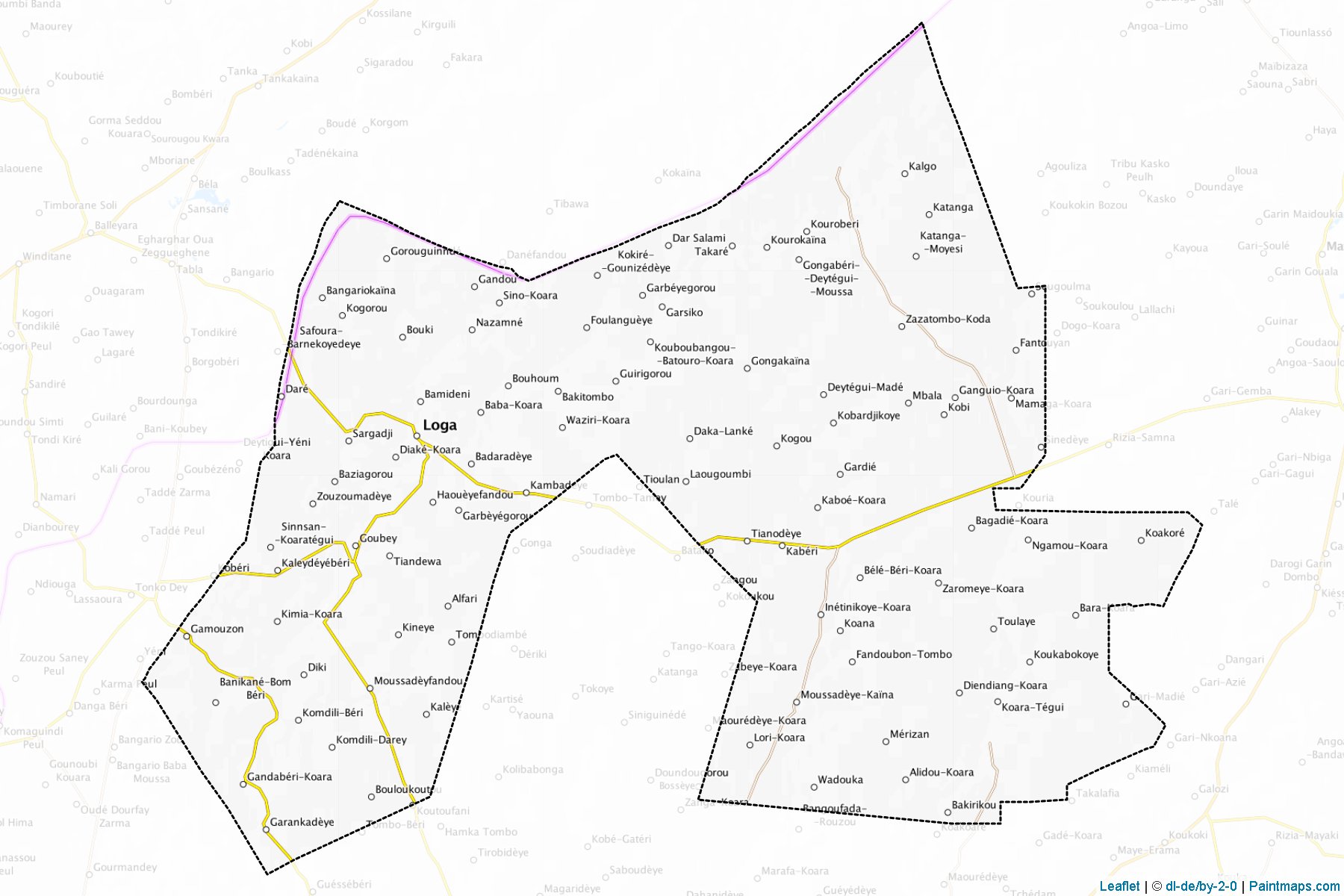 Loga (Dosso) Haritası Örnekleri-1