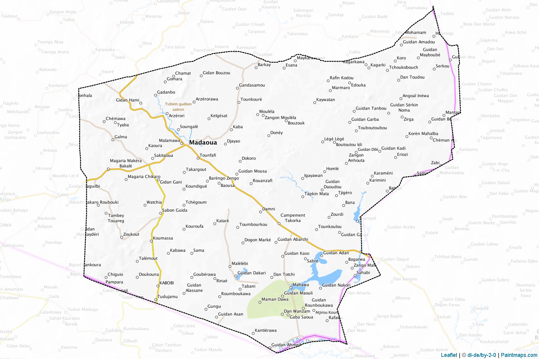 Madaoua (Tahoua) Map Cropping Samples-1