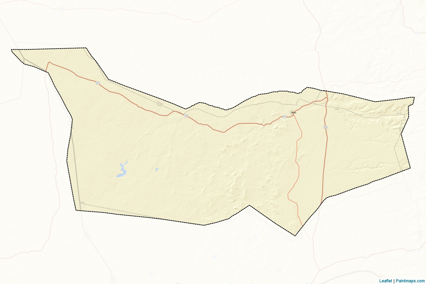 Muestras de recorte de mapas Illela (Tahoua)-2