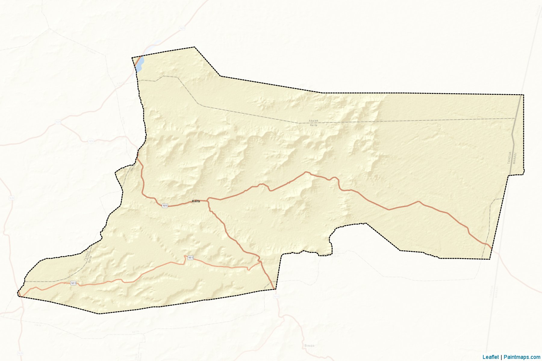 Muestras de recorte de mapas Keita (Tahoua)-2