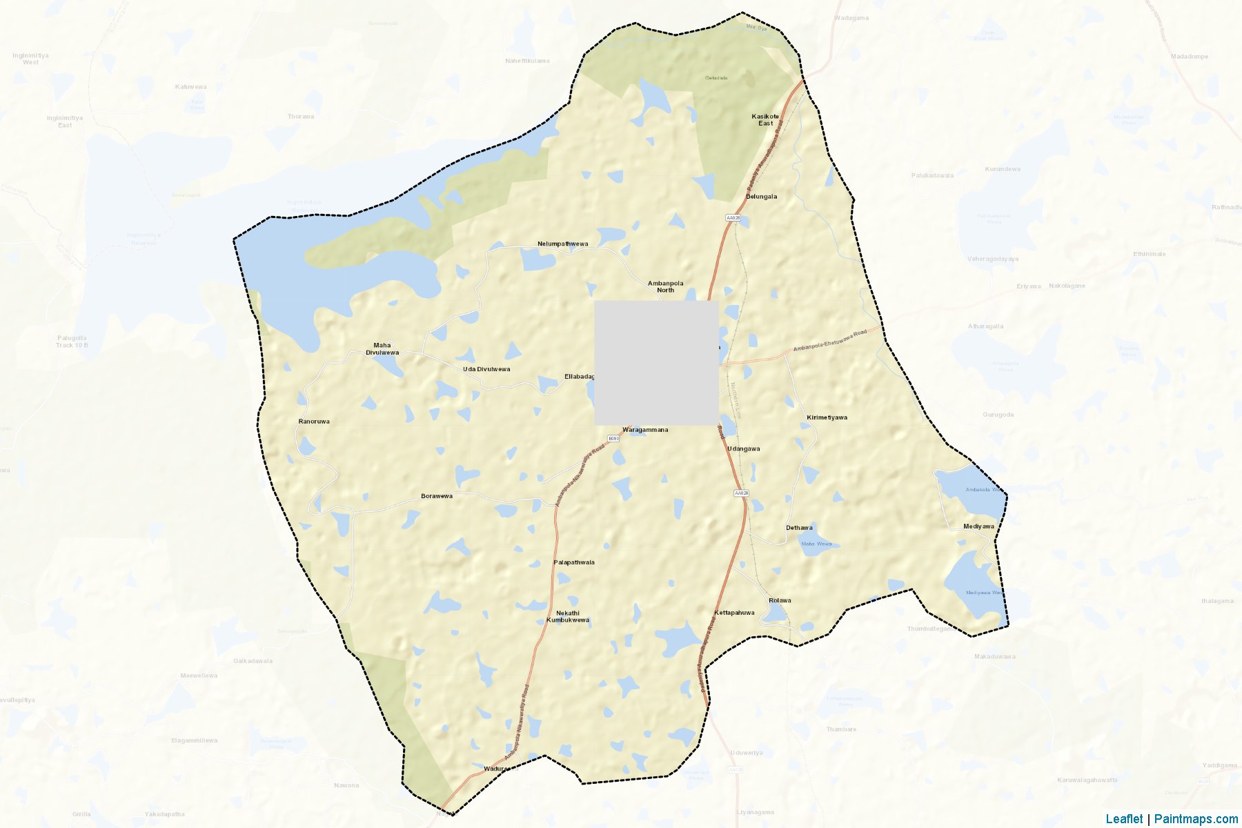 Ambanpola (Kurunegala) Map Cropping Samples-2