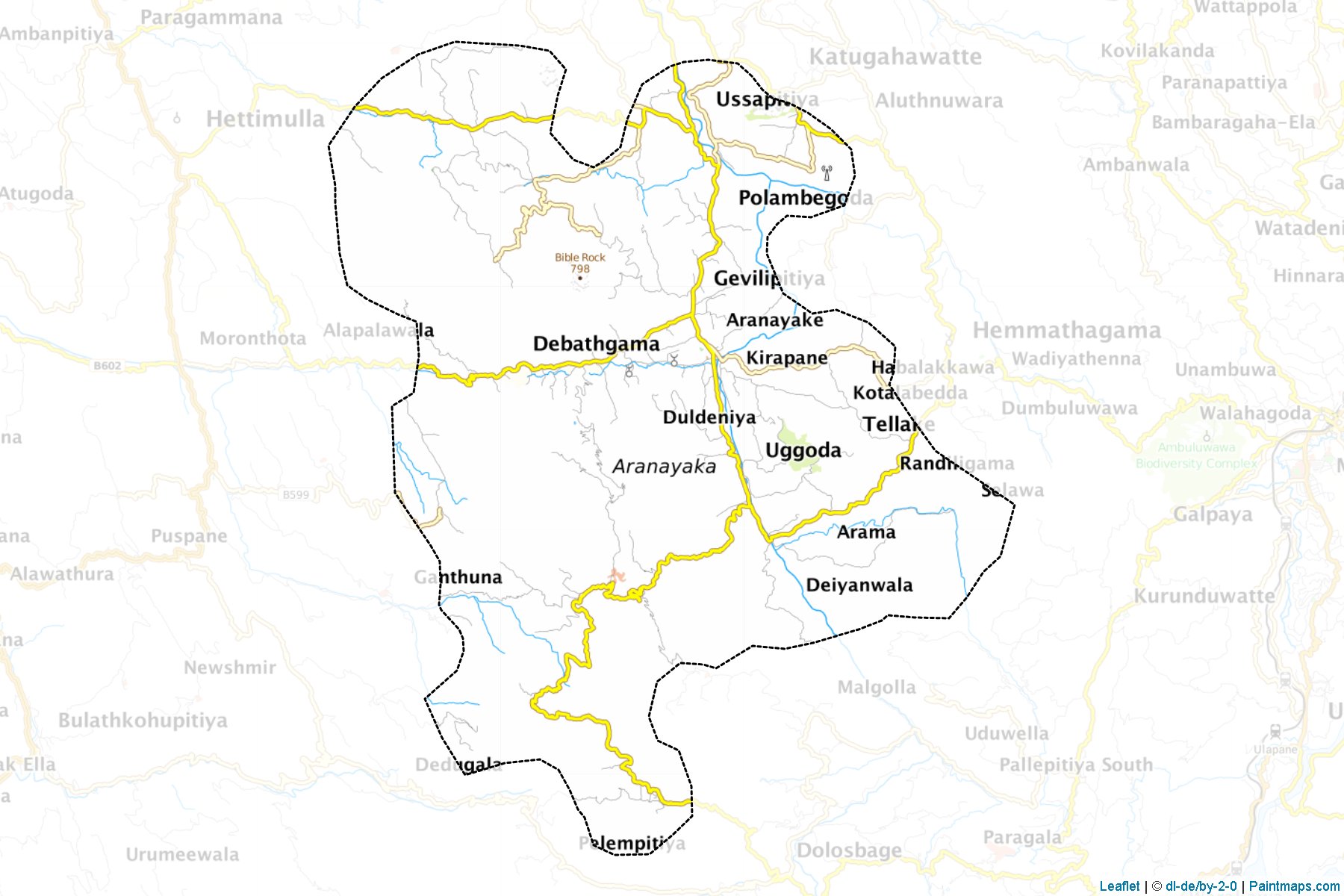 Aranayaka (Kegalle) Map Cropping Samples-1