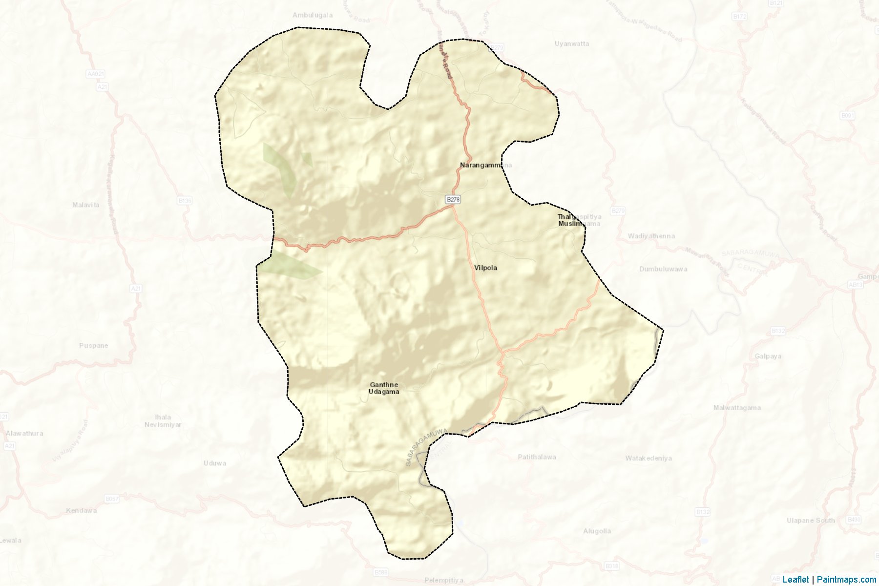 Aranayaka (Kegalle) Map Cropping Samples-2