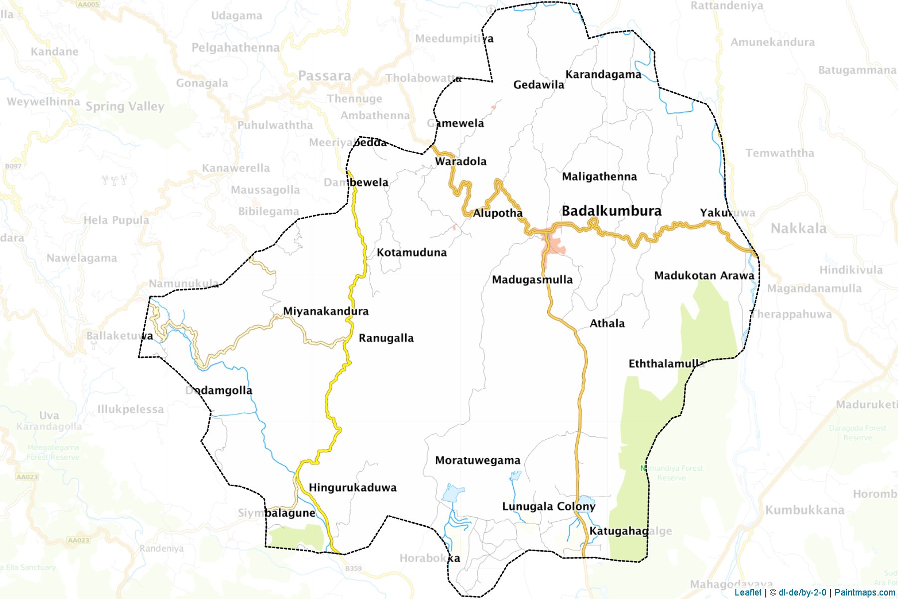 Badalkumbura (Moneragala) Map Cropping Samples-1