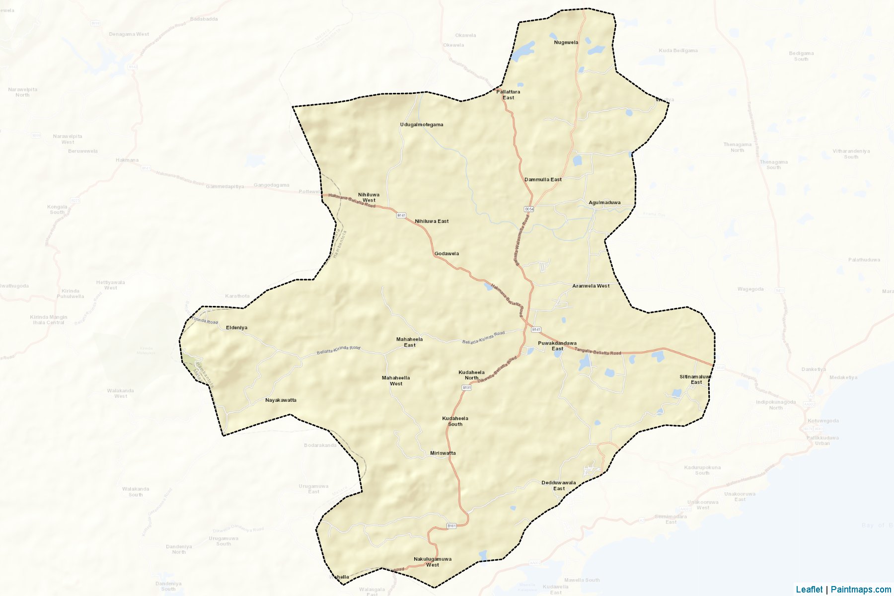 Beliatta (Hambantota) Map Cropping Samples-2