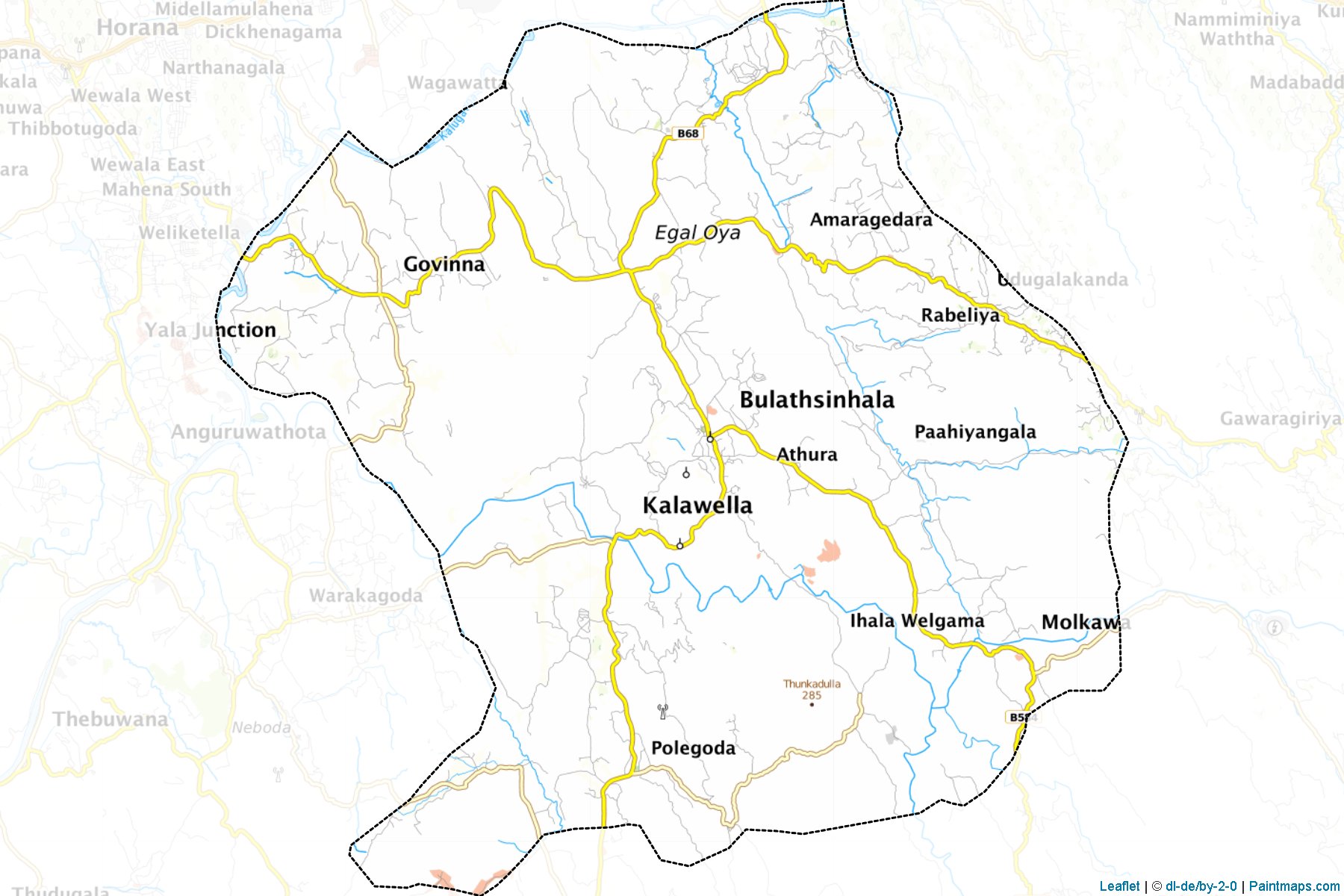 Bulathsinhala (Kalutara) Map Cropping Samples-1