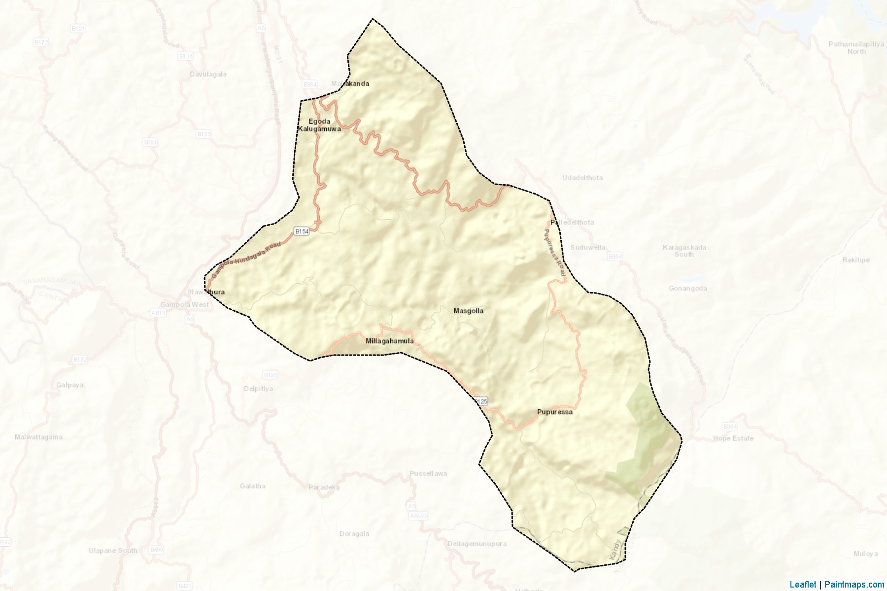 Muestras de recorte de mapas Doluwa (Mahanuvara)-2