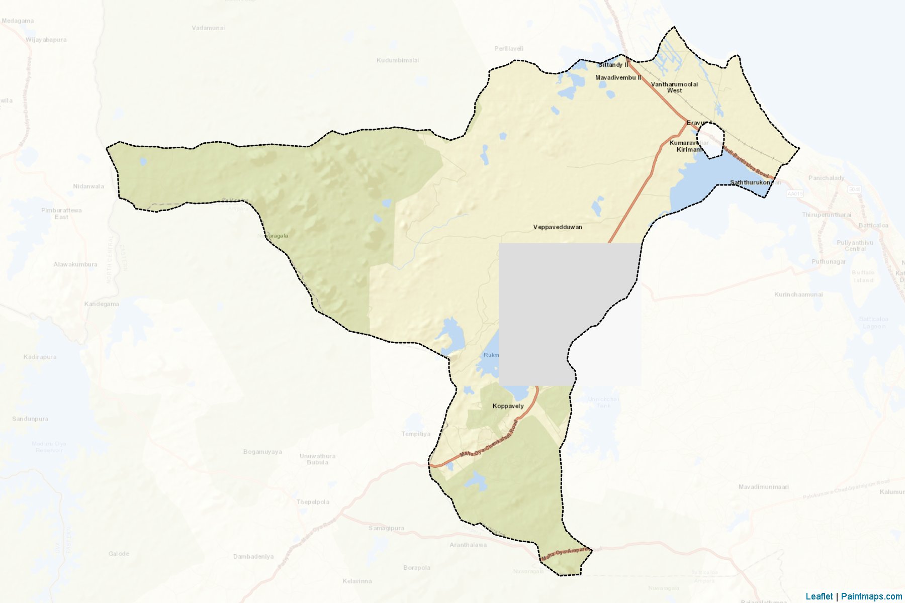 Eravur Pattu (Batticaloa) Map Cropping Samples-2