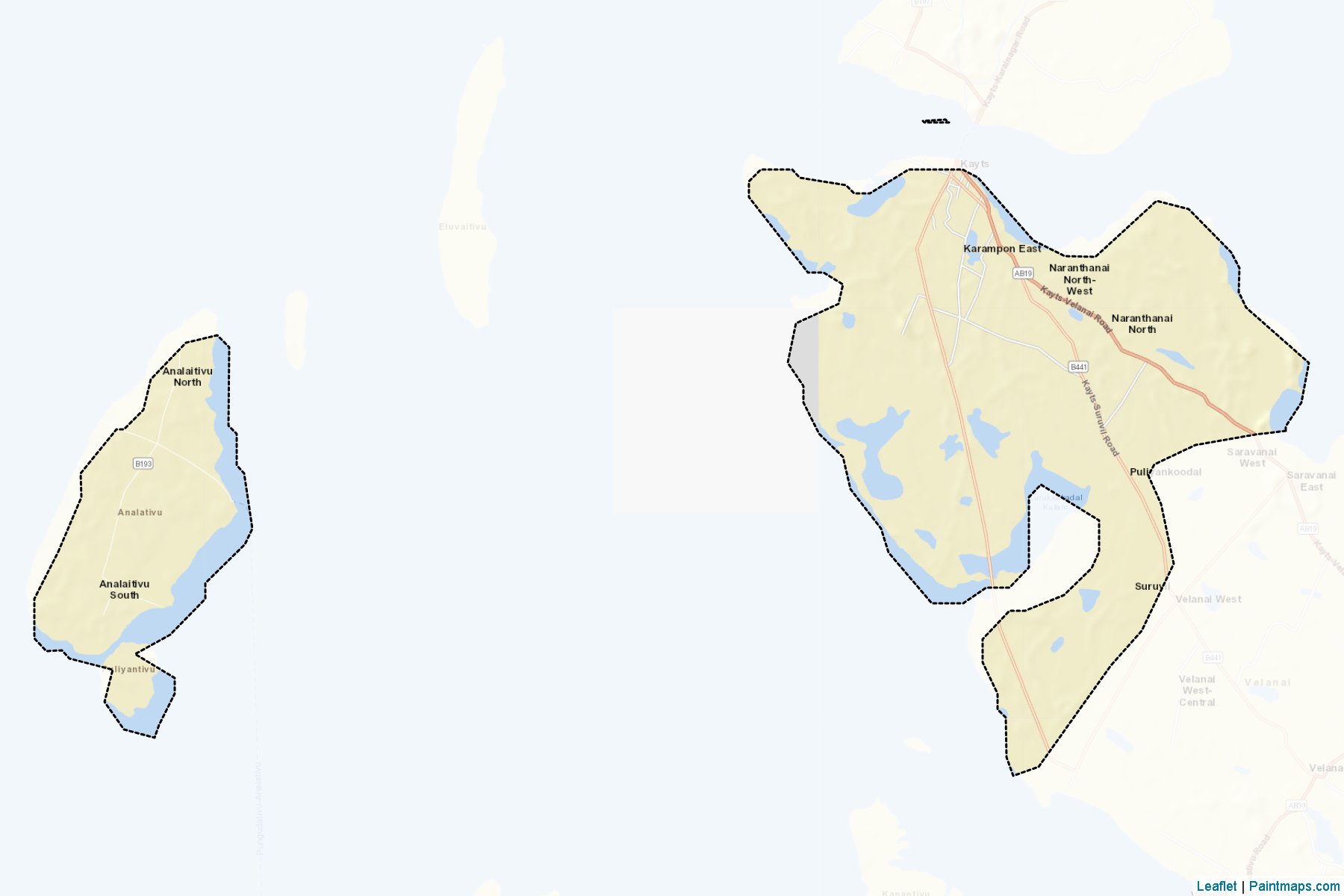 Island North (Jaffna) Map Cropping Samples-2