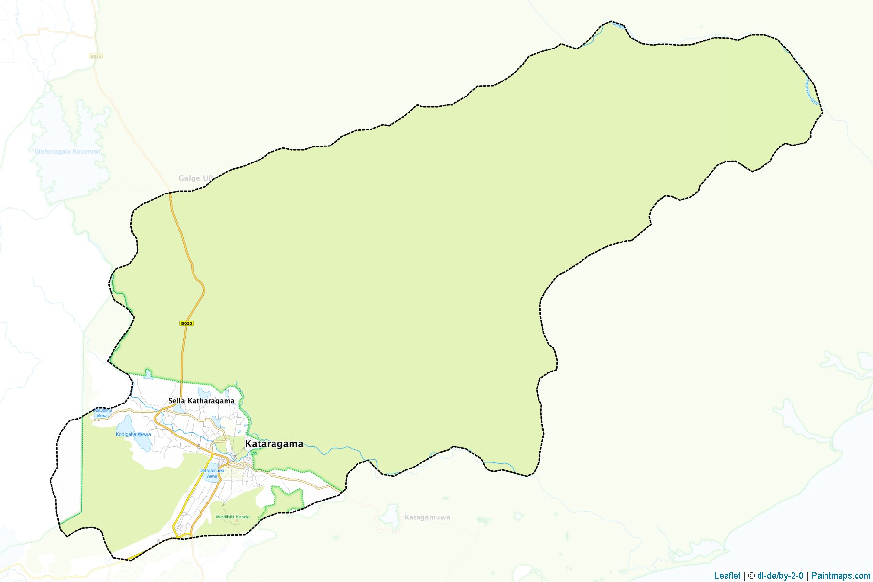 Katharagama (Moneragala) Map Cropping Samples-1