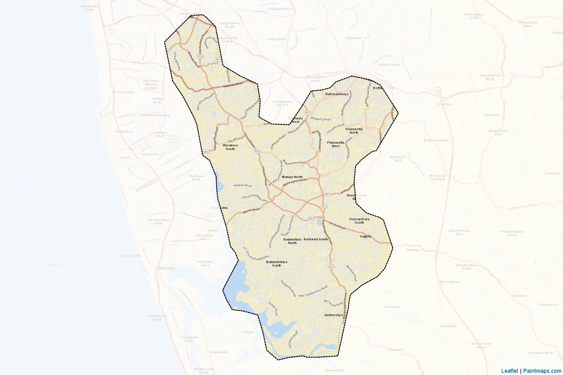 Kesbewa (Colombo) Map Cropping Samples-2