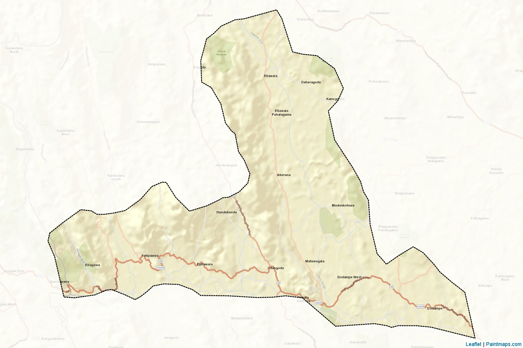 Kiriella (Ratnapura) Map Cropping Samples-2