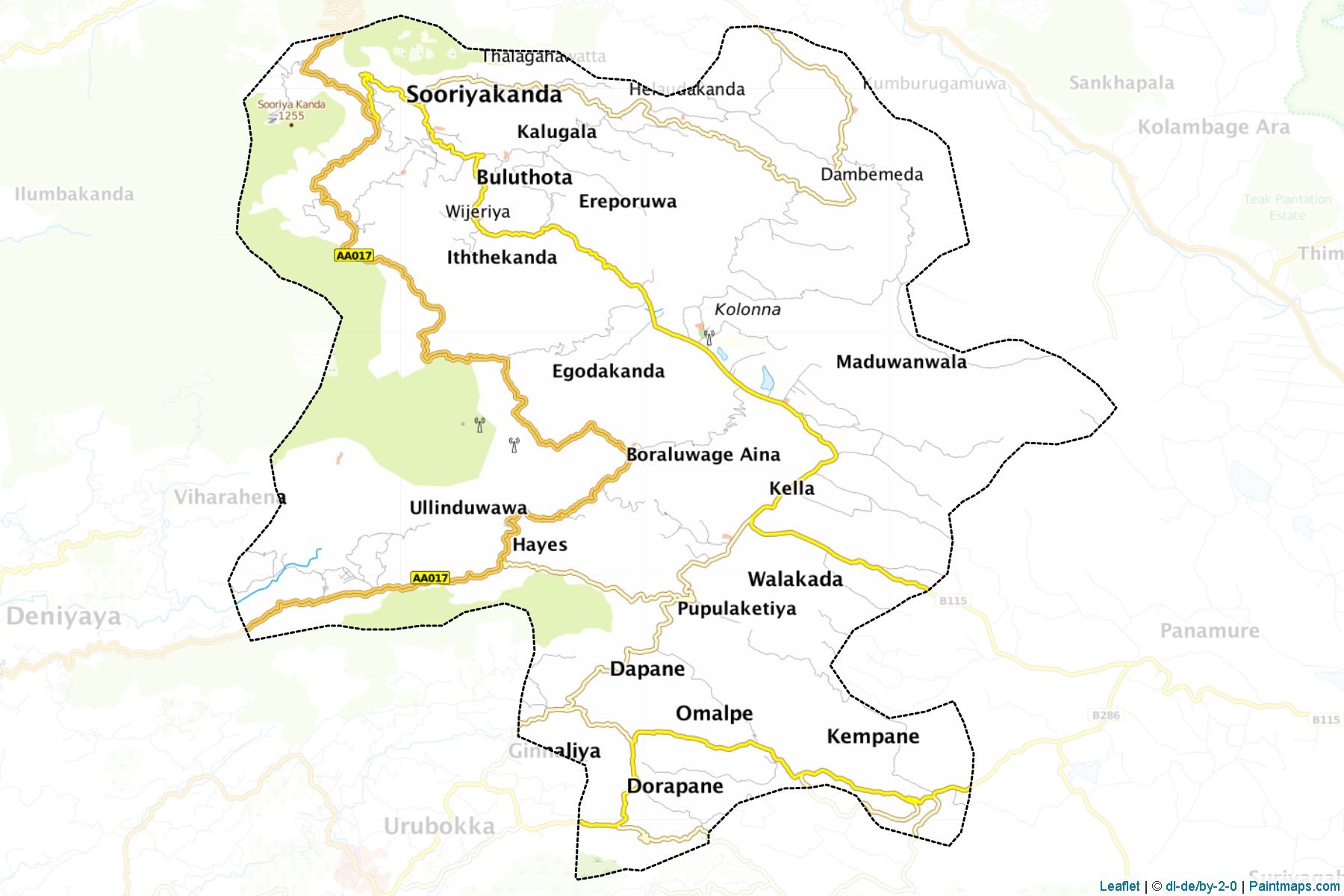 Kolonna (Ratnapura) Map Cropping Samples-1