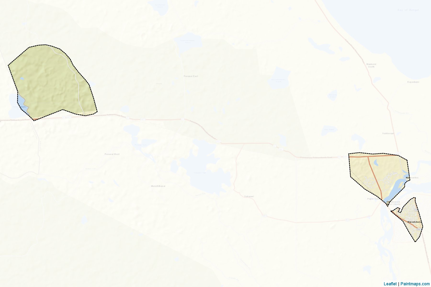 Koralai Pattu Central (Batticaloa) Map Cropping Samples-2