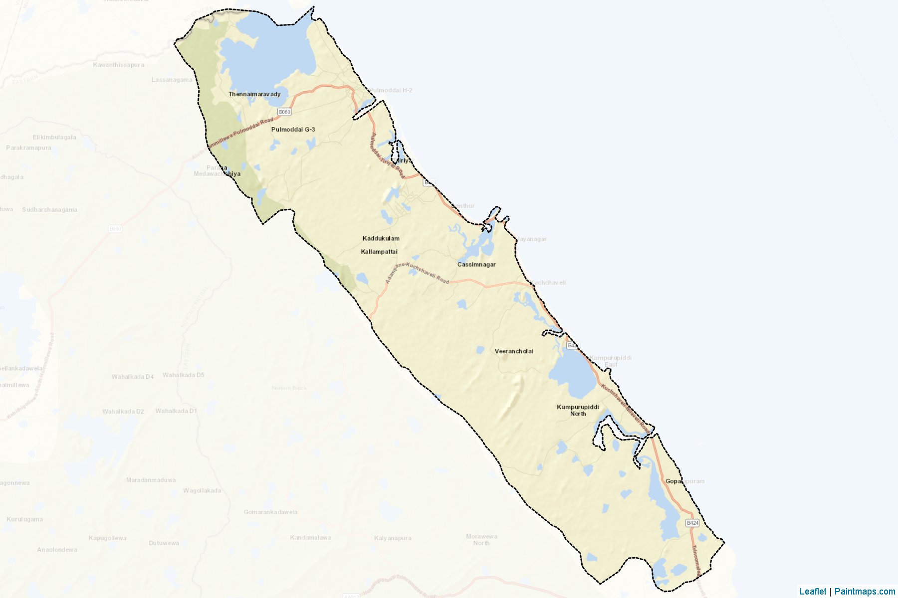 Kuchchaveli (Trincomalee) Map Cropping Samples-2