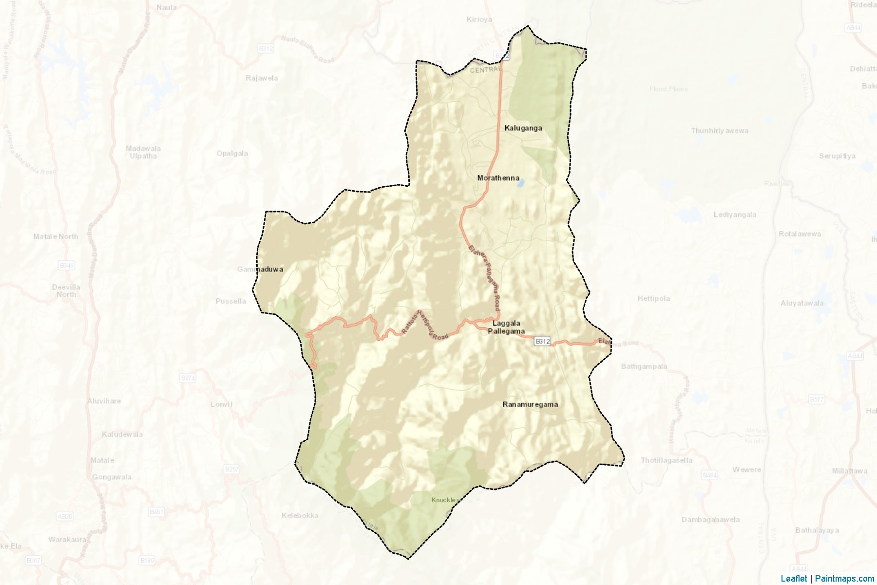 Laggala Pallegama (Matale) Map Cropping Samples-2