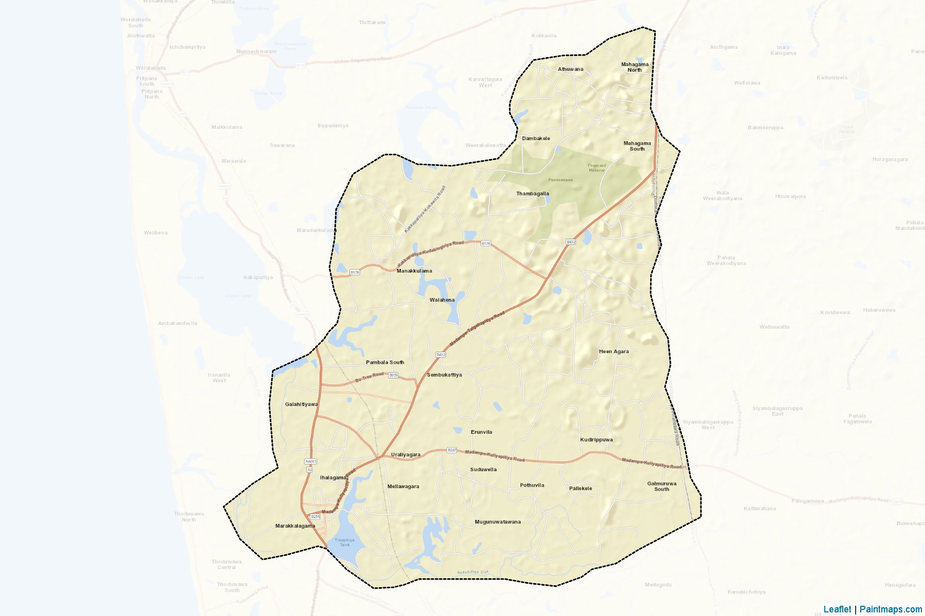 Madampe (Puttalam) Map Cropping Samples-2