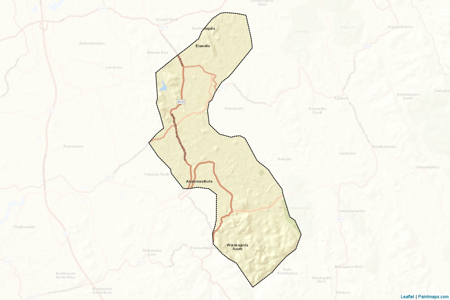 Madurawala (Kalutara) Map Cropping Samples-2