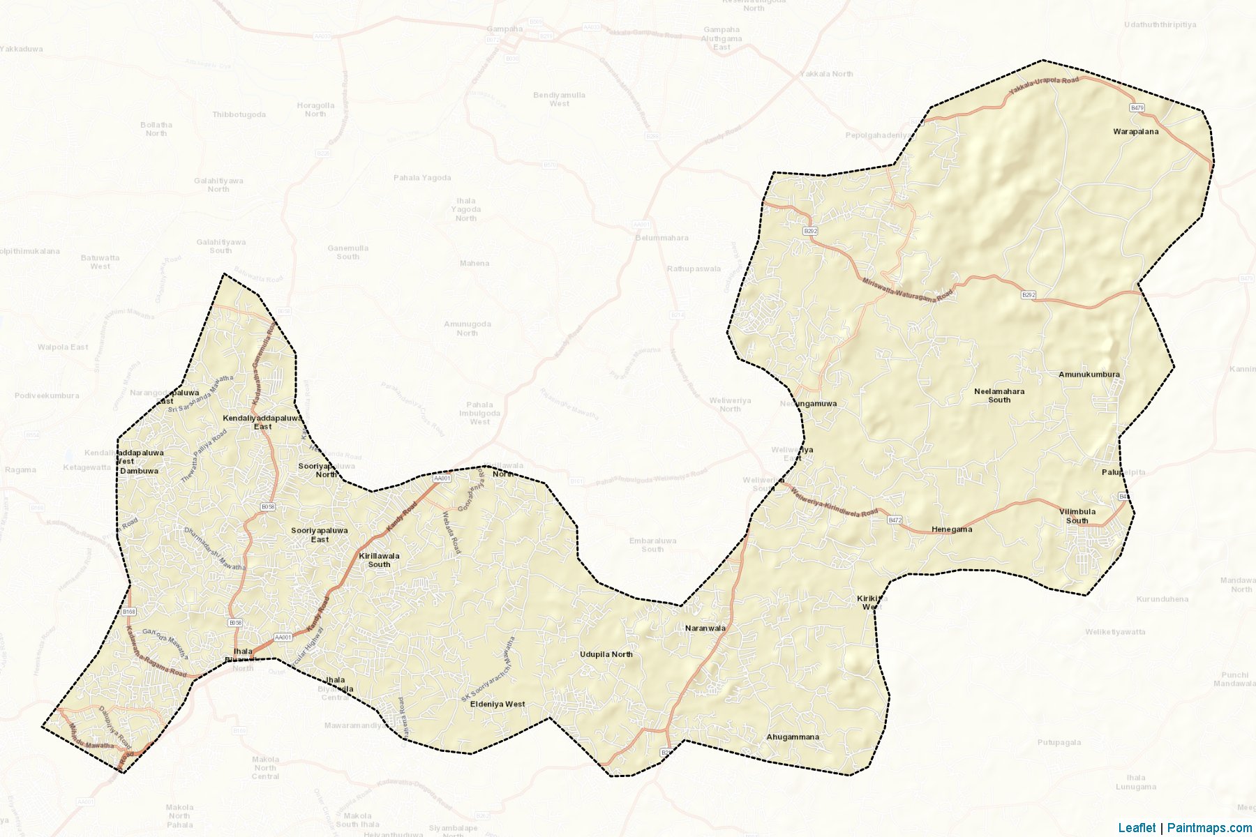 Mahara (Gampaha) Map Cropping Samples-2