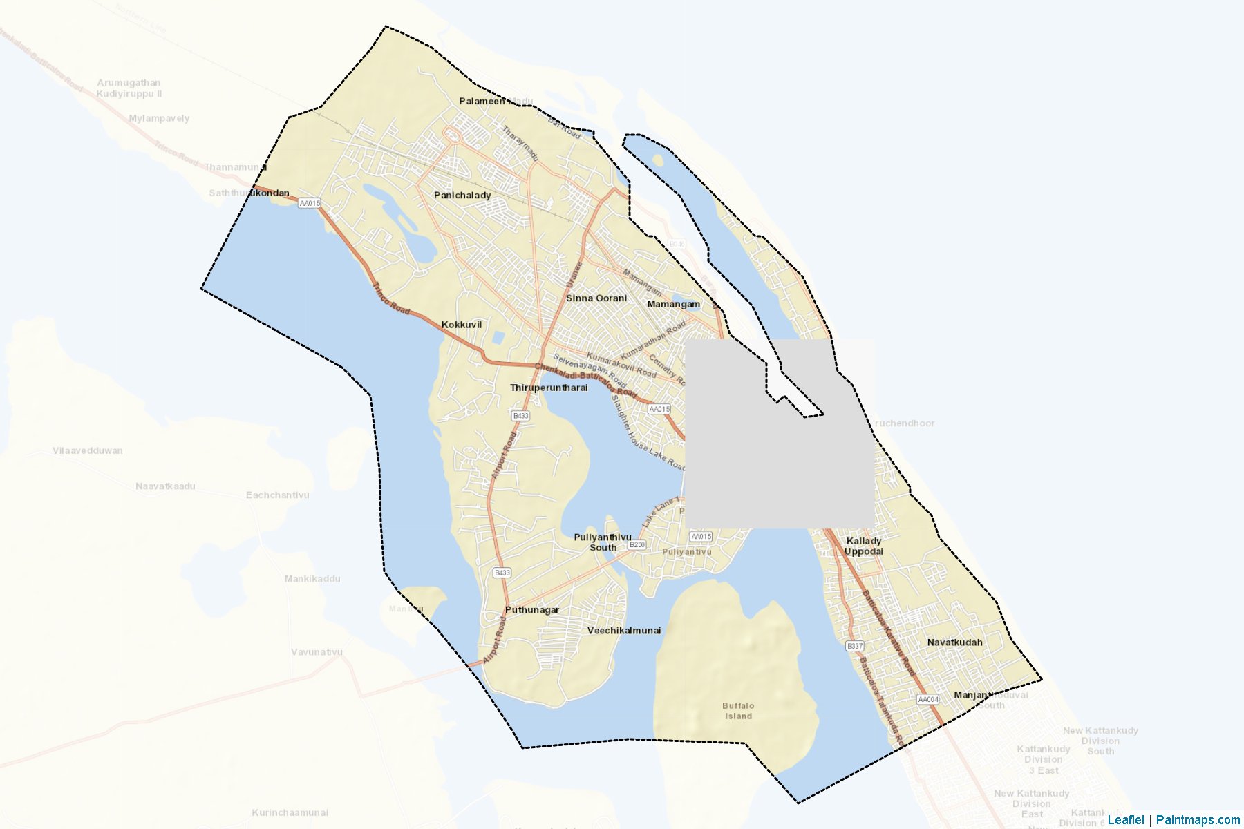 Manmunai North (Batticaloa) Map Cropping Samples-2