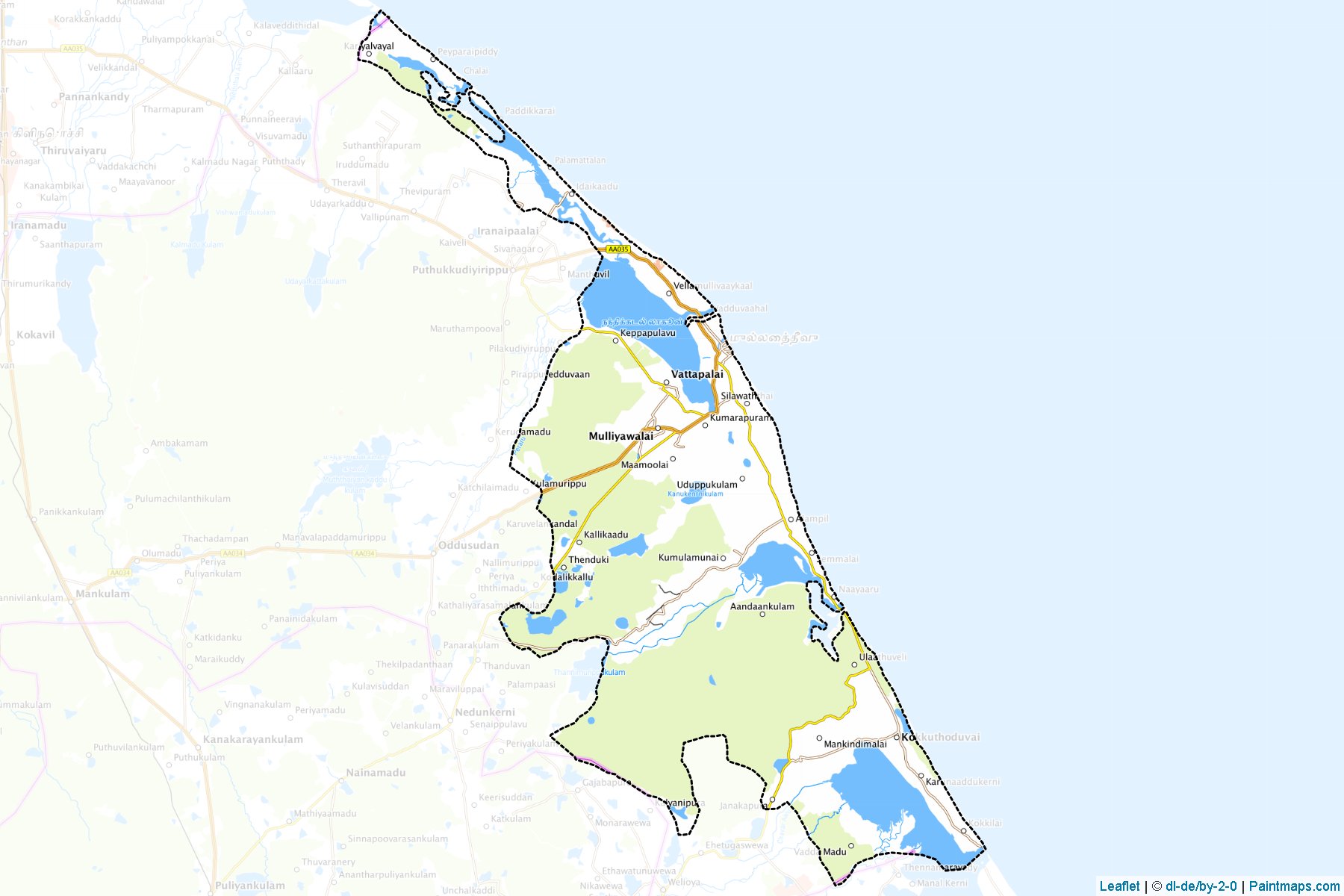 Maritimepattu (Mullaitivu) Map Cropping Samples-1