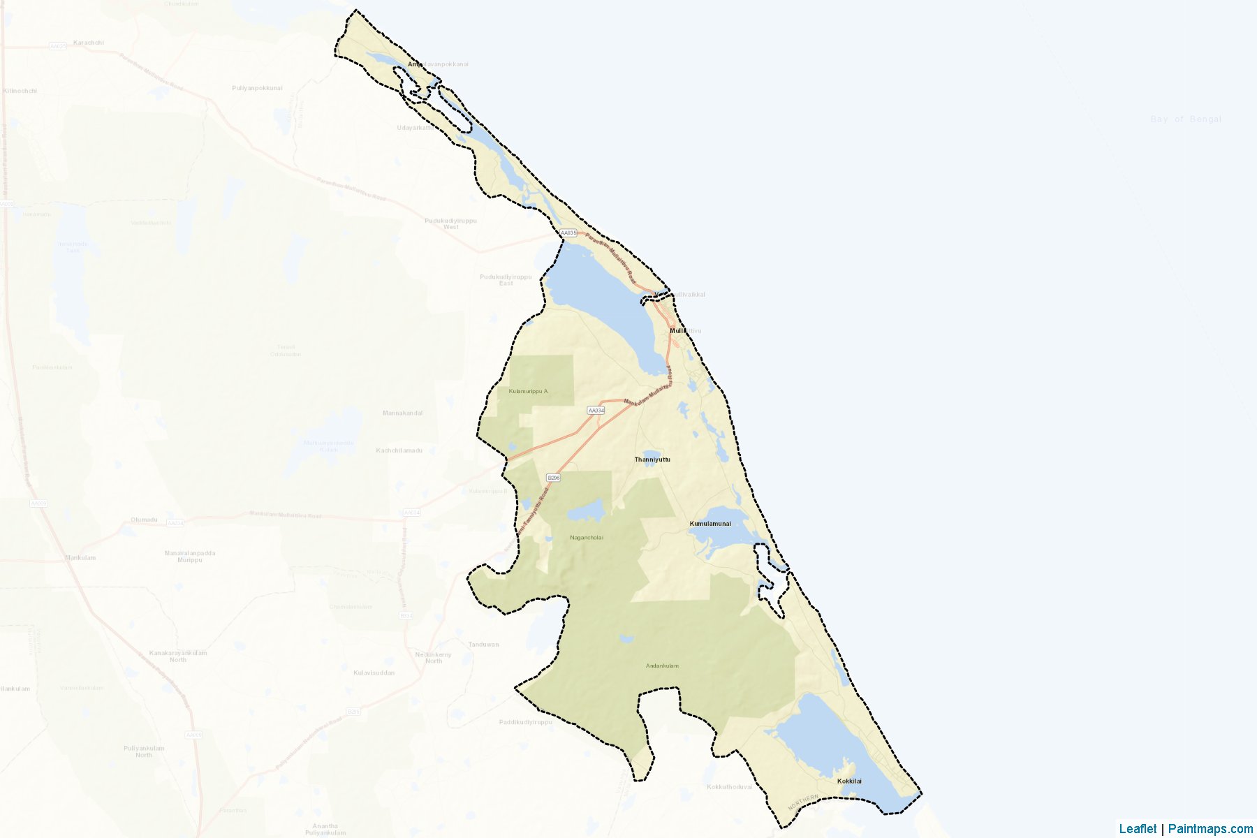 Maritimepattu (Mullaitivu) Map Cropping Samples-2