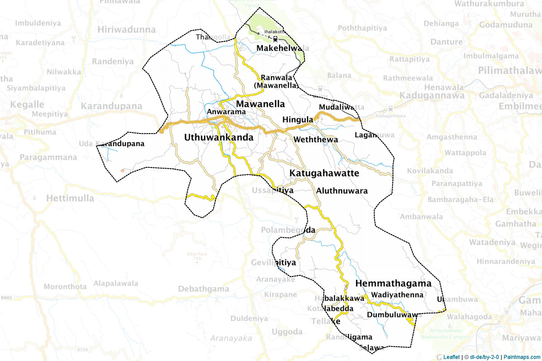 Mawanella (Kegalle) Map Cropping Samples-1