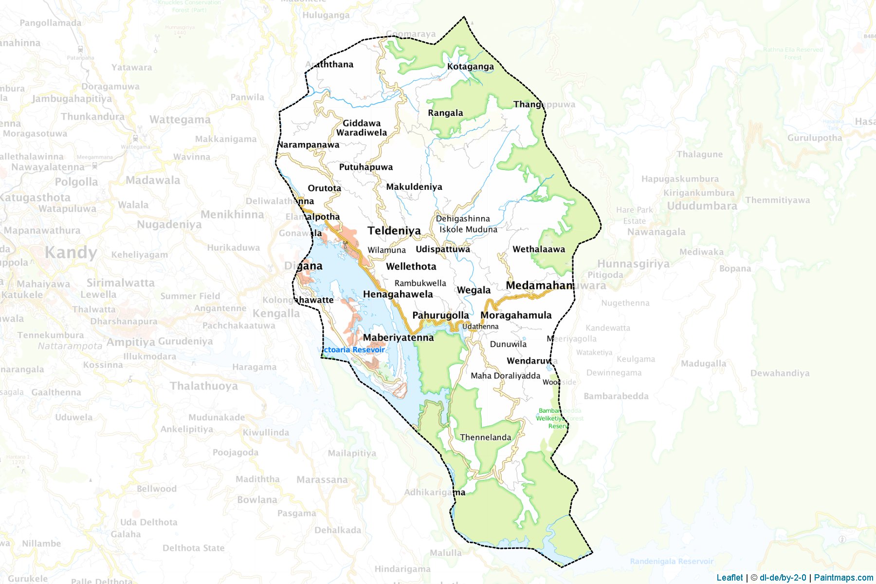 Medadumbara (Kandy) Map Cropping Samples-1