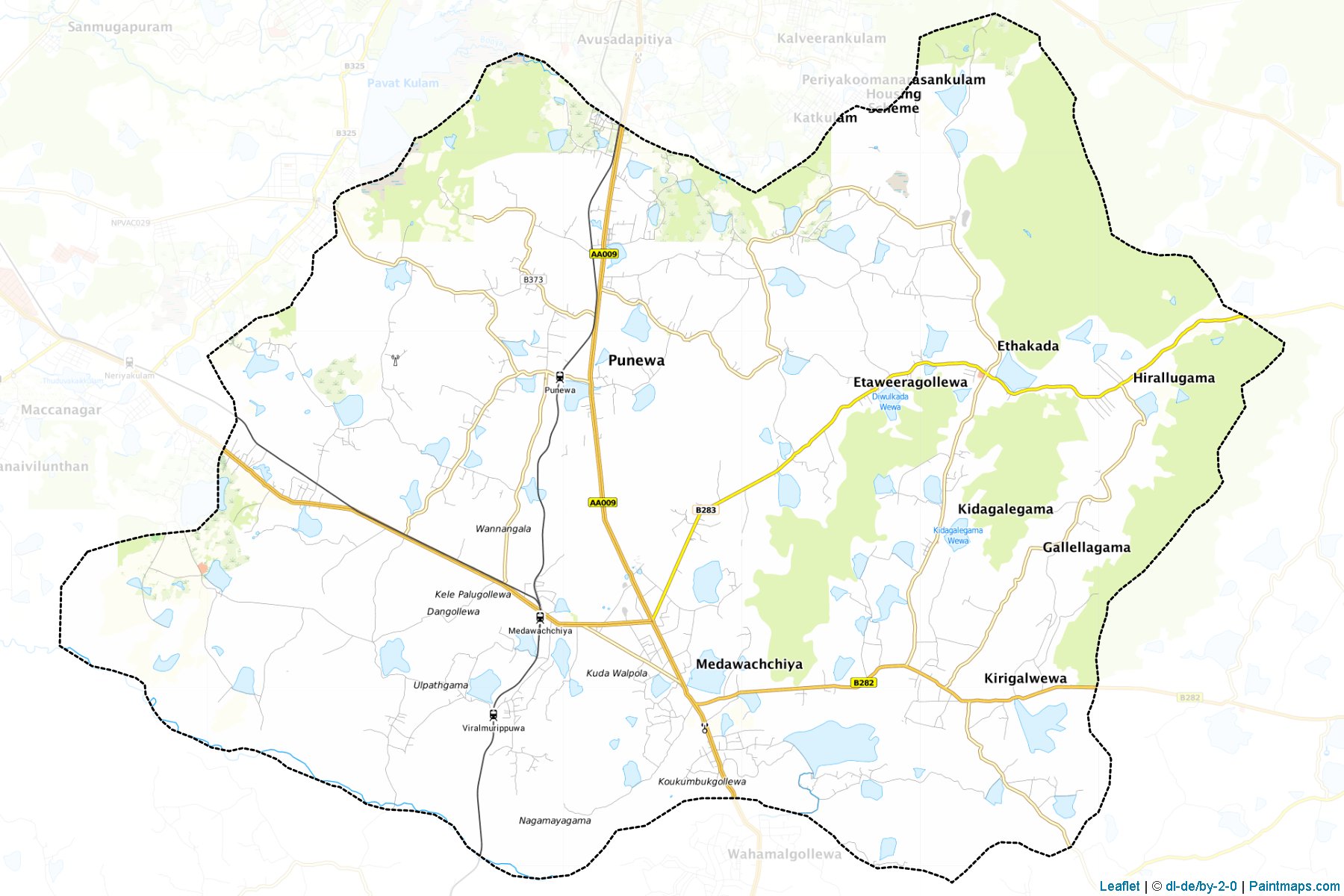 Medawachchiya (Anuradhapura) Map Cropping Samples-1