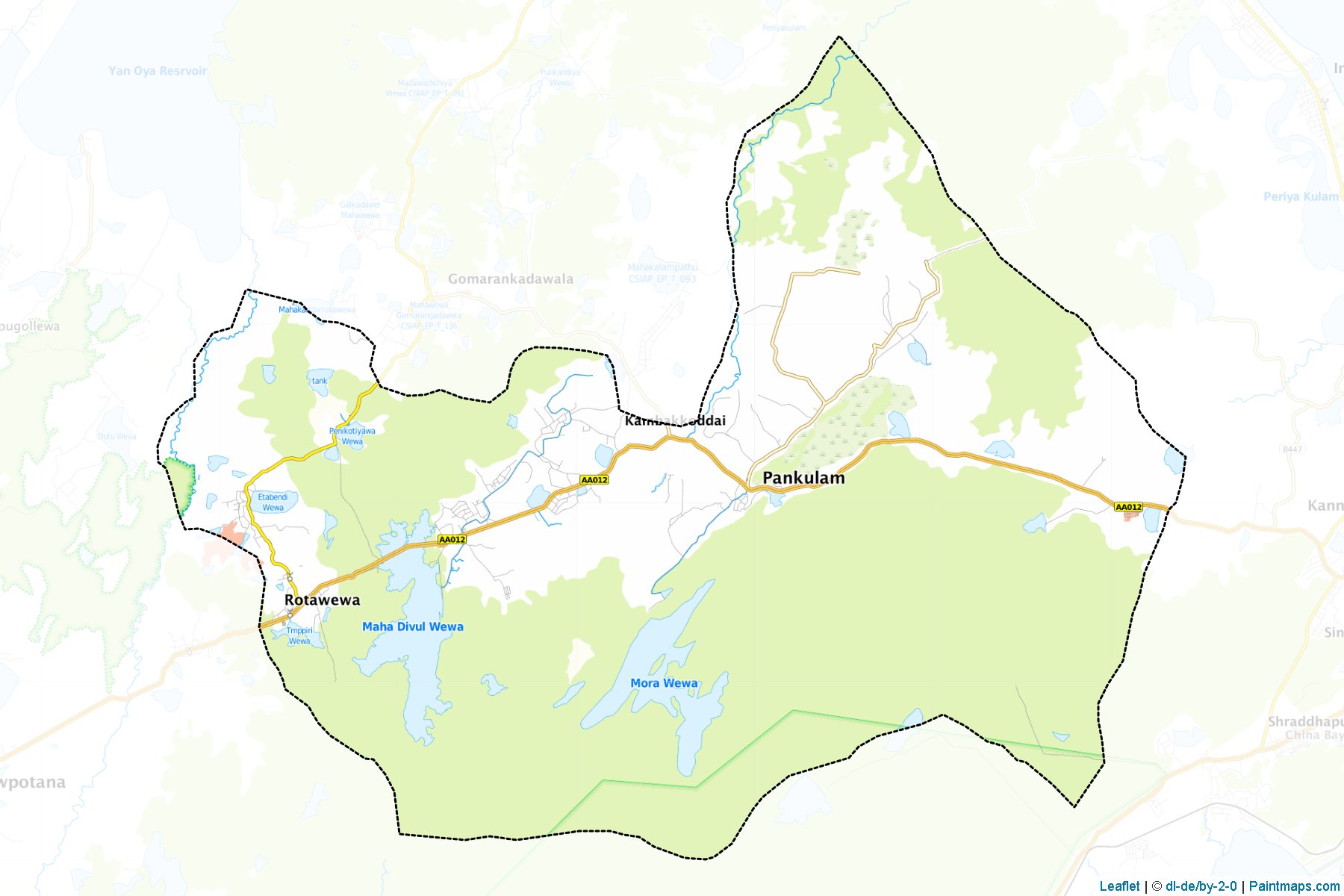 Morawewa (Trincomalee) Map Cropping Samples-1