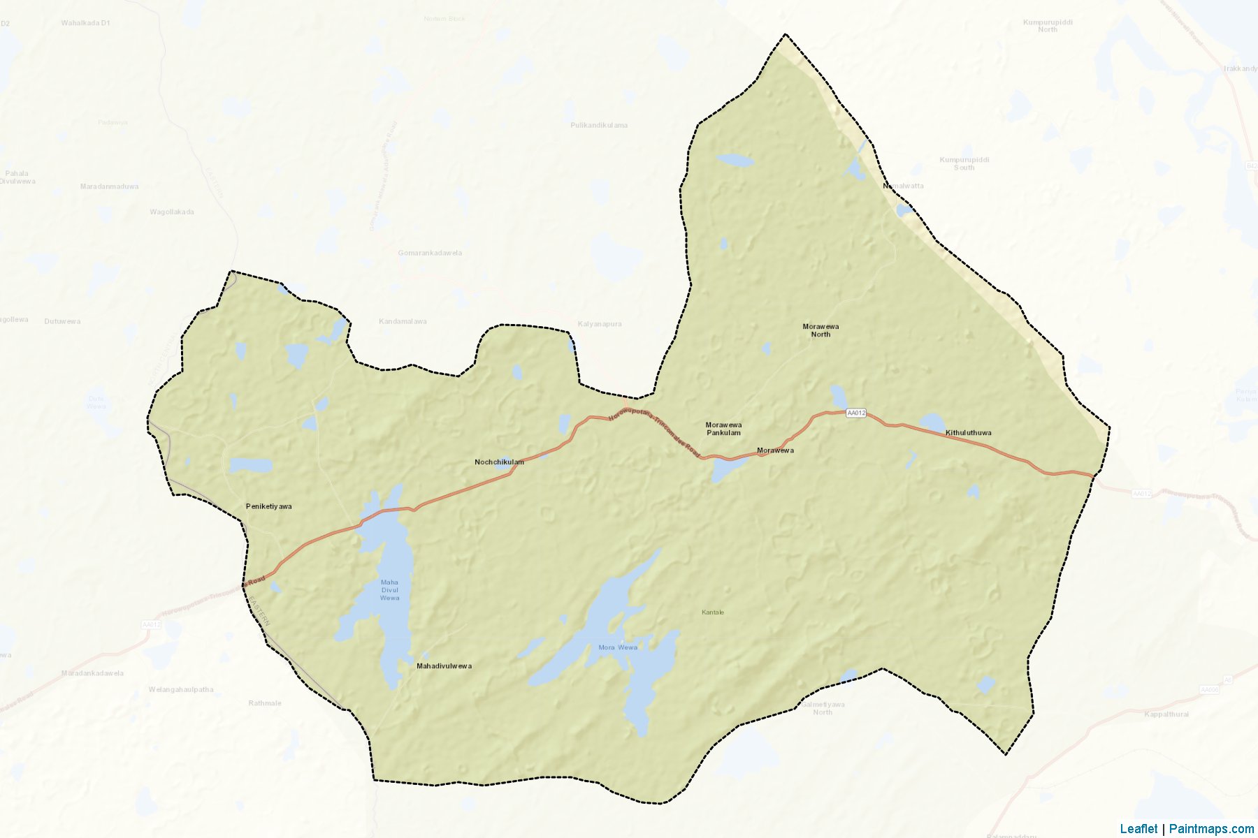 Morawewa (Trincomalee) Map Cropping Samples-2